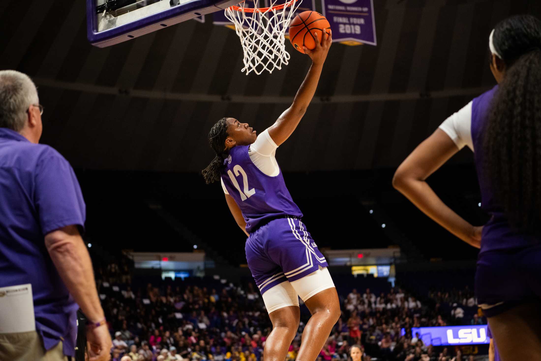 PHOTOS: LSU women's basketball holds practice open to public