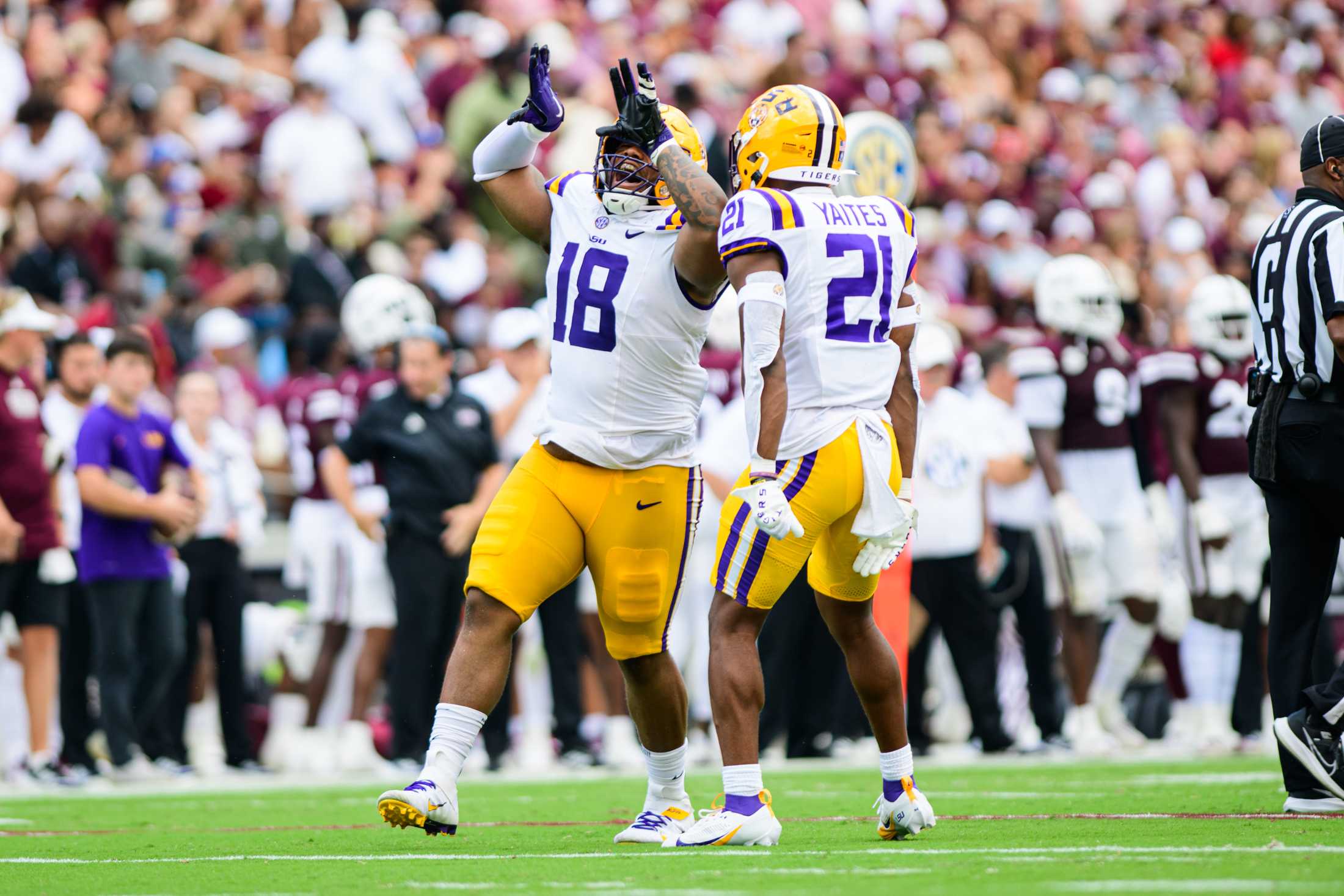 PHOTOS: LSU football defeats Mississippi State 41-14