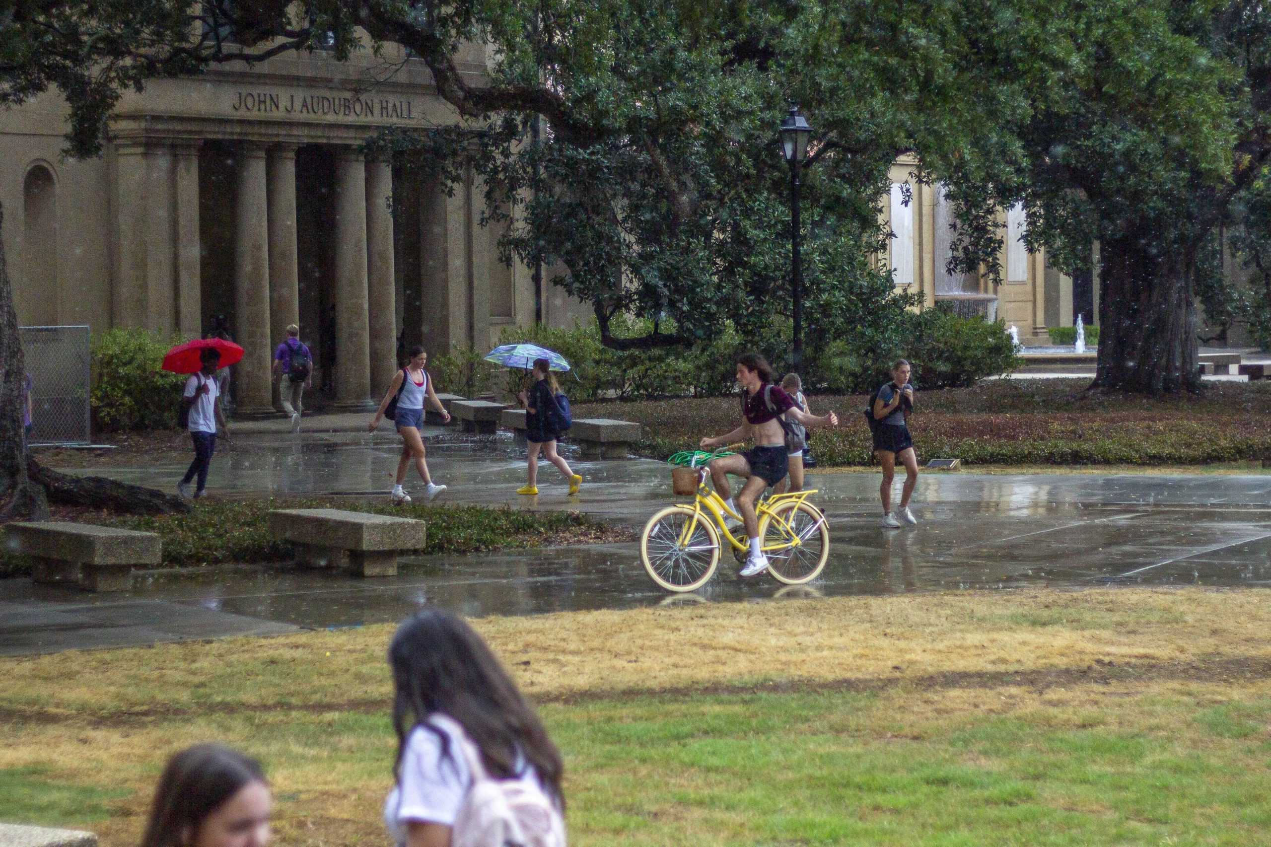 PHOTOS: A soaked day in Tiger territory