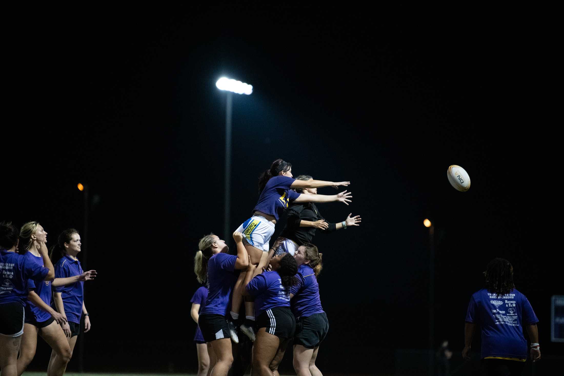 PHOTOS: LSU women's rugby holds practice at UREC Fields