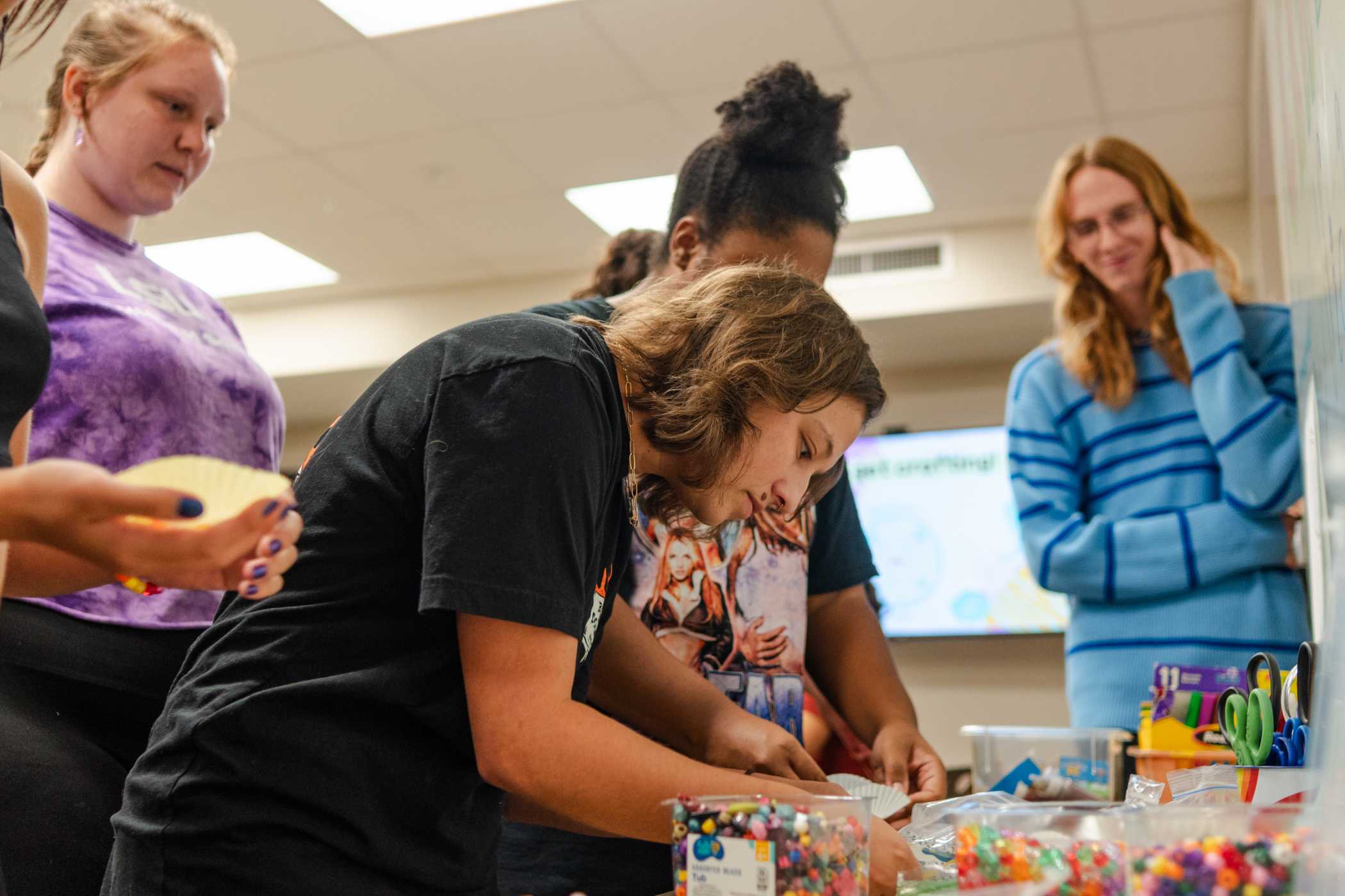 PHOTOS: LSU Feminists in Action holds craft night