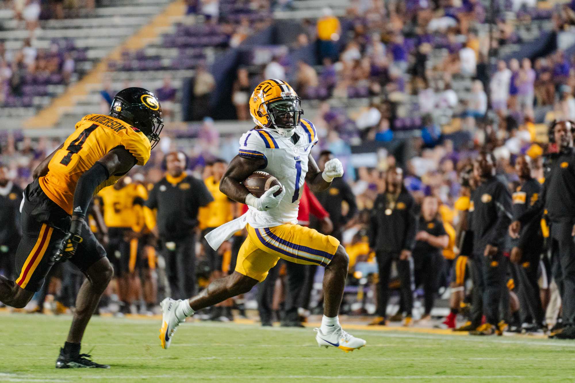 PHOTOS: LSU football defeats Grambling State 72-10 in home opener