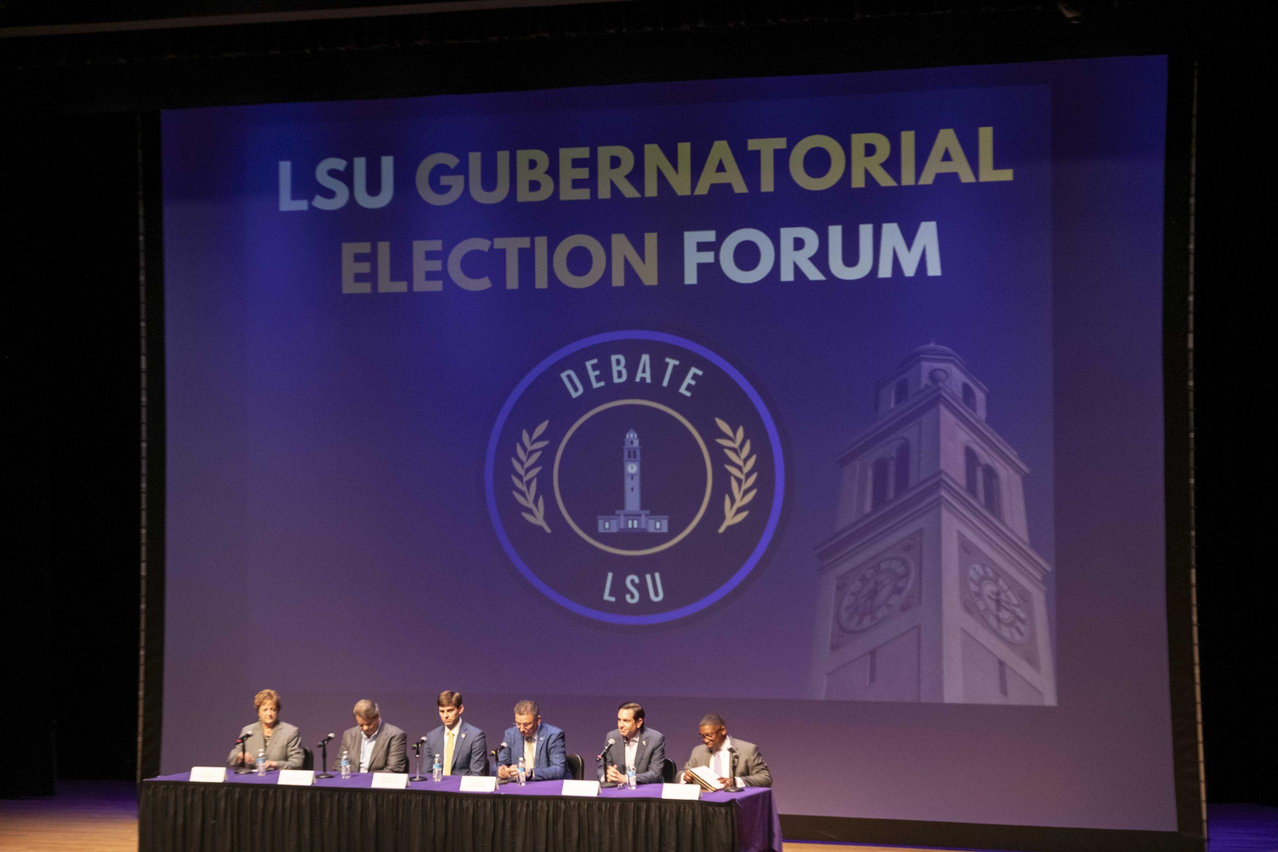 PHOTOS: Candidates for governor come to LSU forum