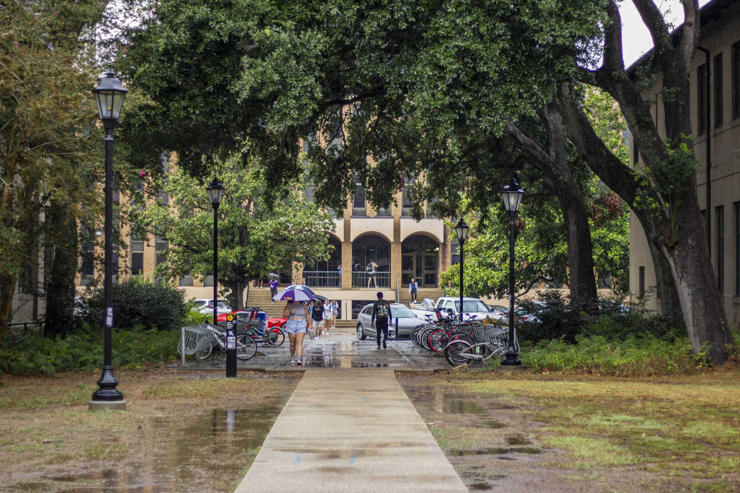 PHOTOS: A soaked day in Tiger territory