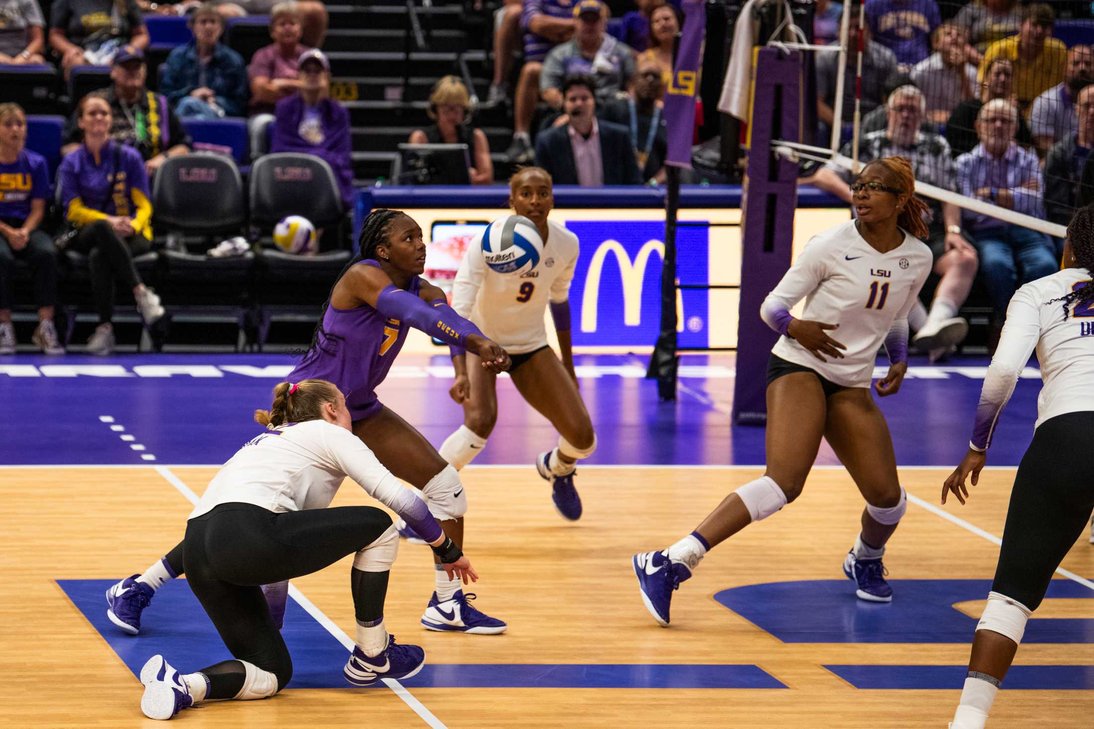 LSU volleyball coach Tonya Johnson discusses highs and lows after 1-2 stretch in SEC play