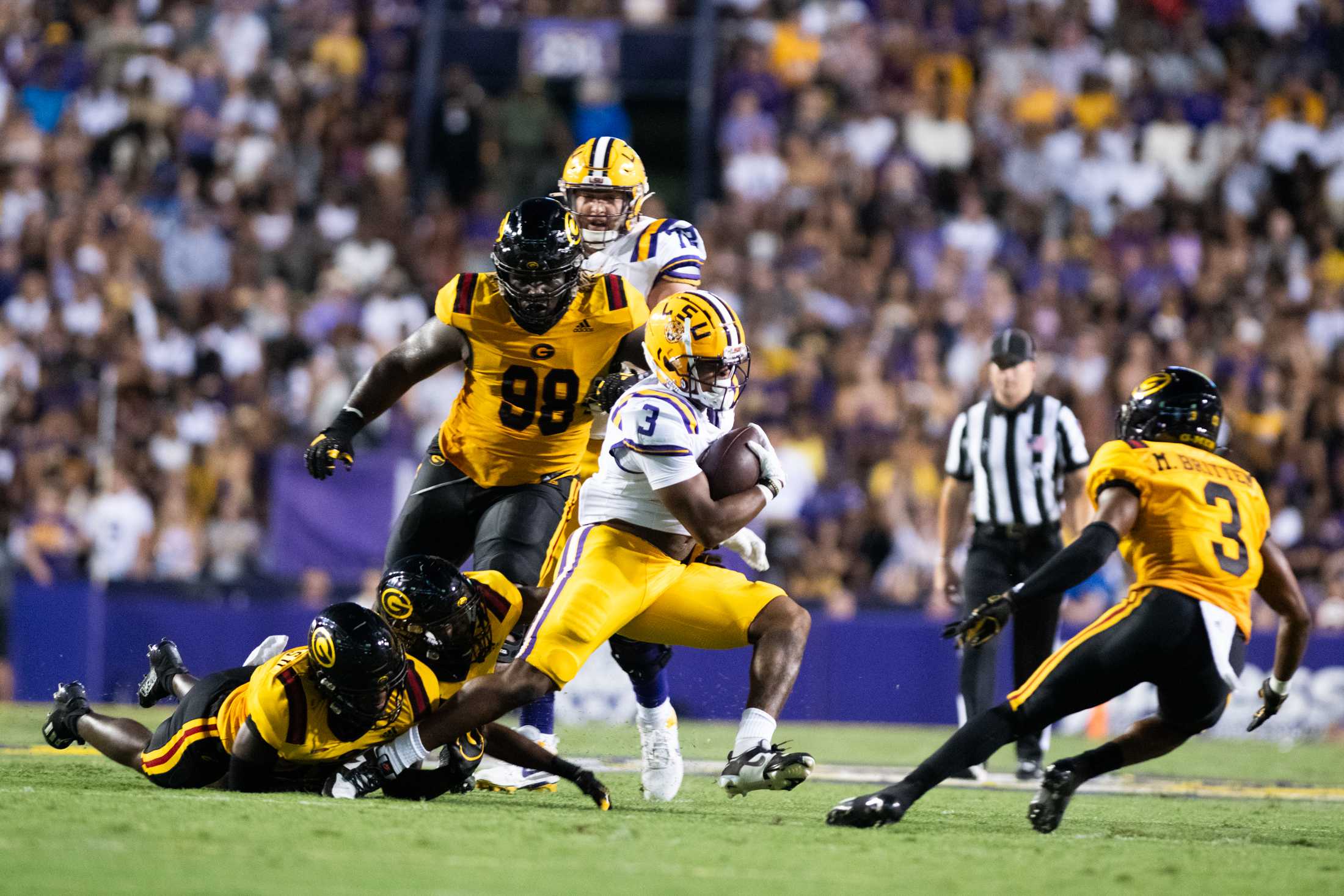 PHOTOS: LSU football defeats Grambling State 72-10 in home opener