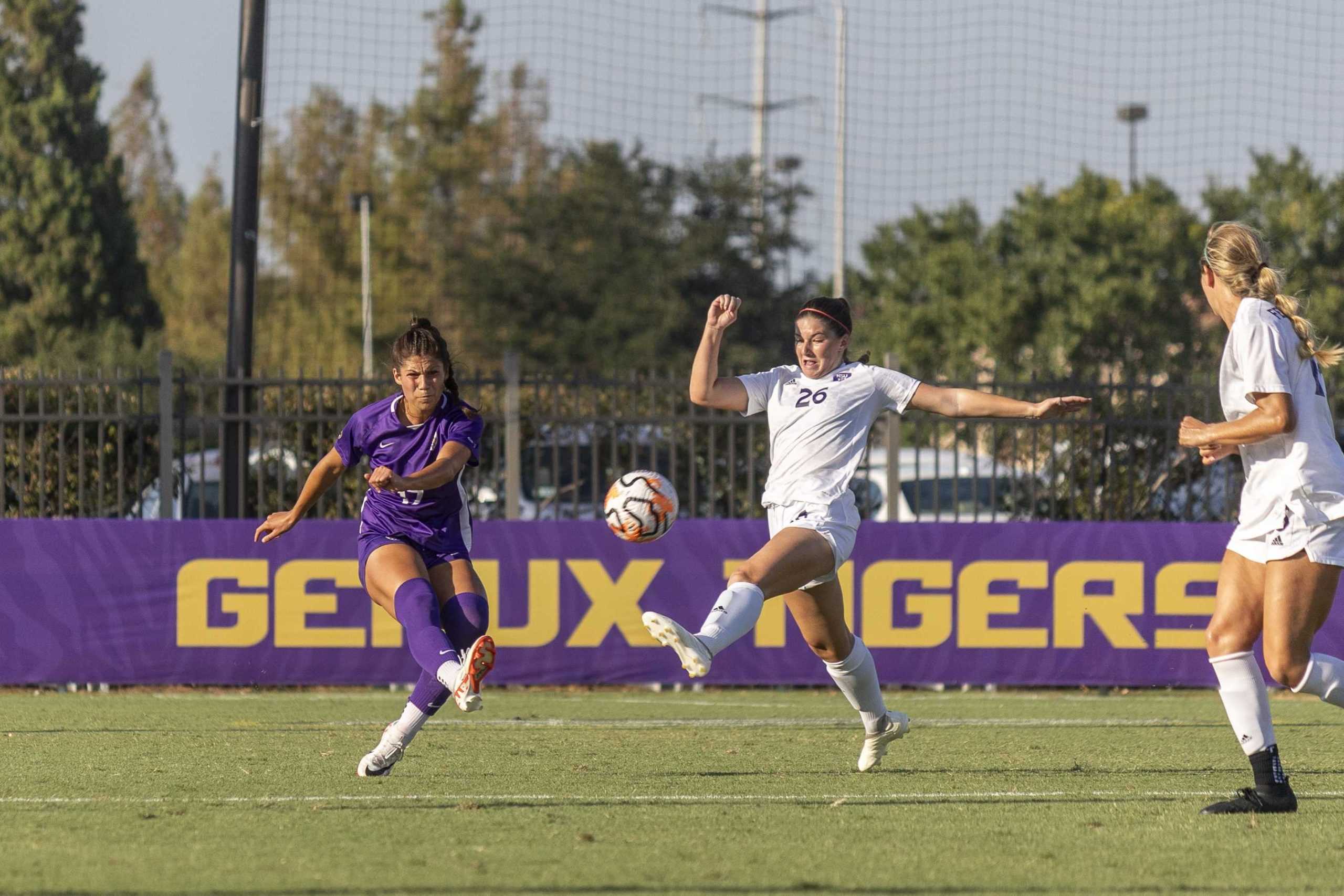 PHOTOS: LSU soccer defeats Northwestern State 2-1