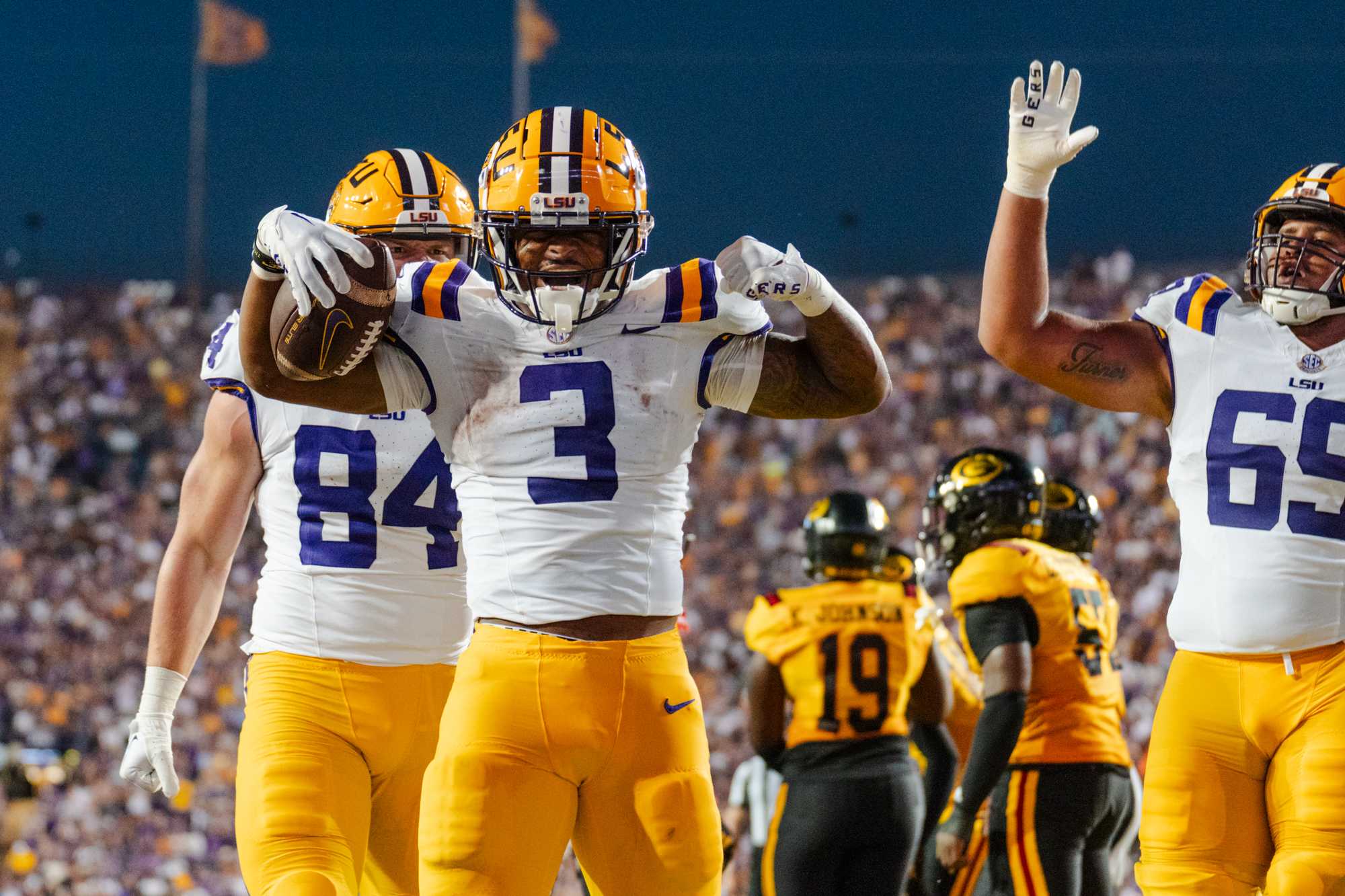 PHOTOS: LSU football defeats Grambling State 72-10 in home opener