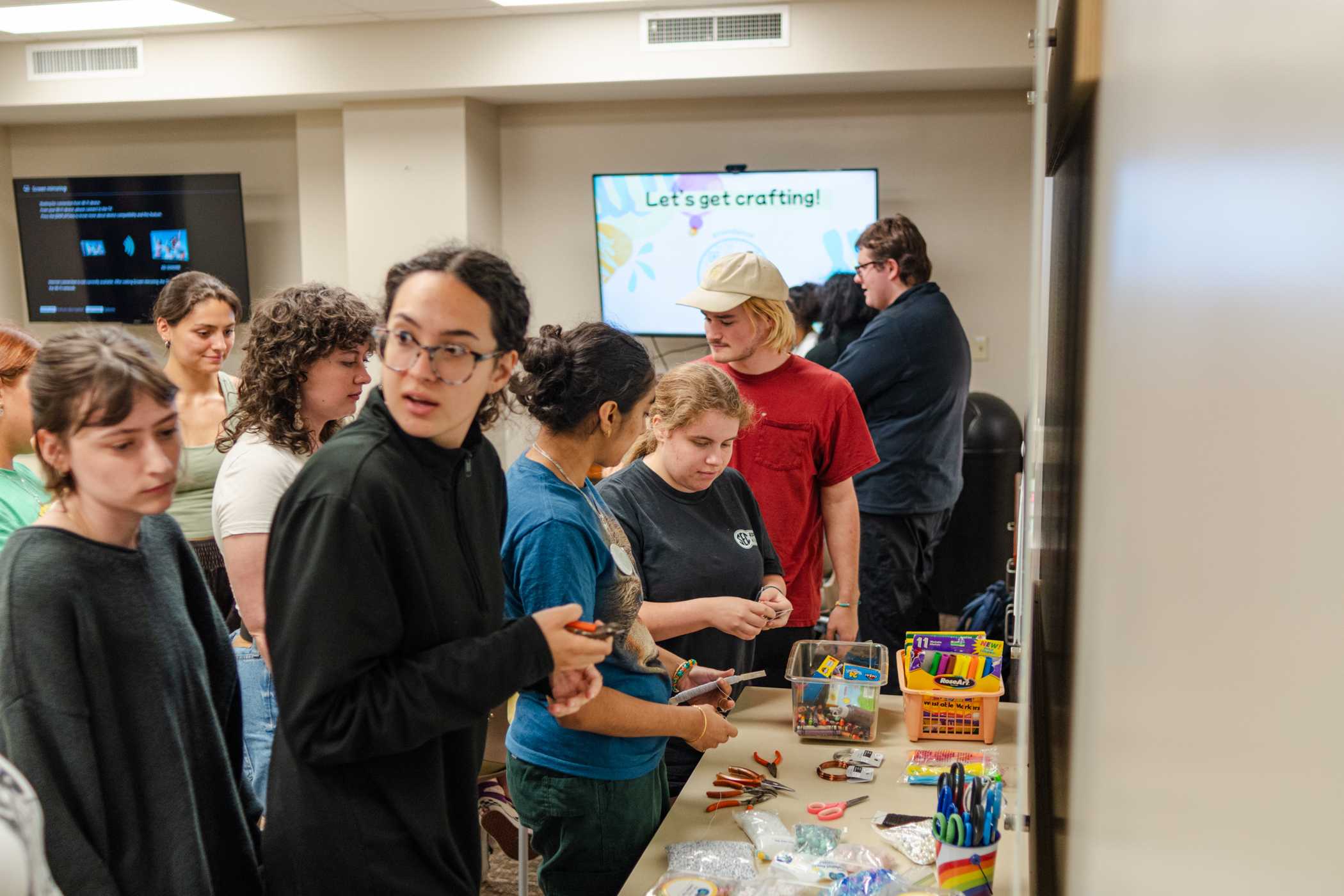 PHOTOS: LSU Feminists in Action holds craft night