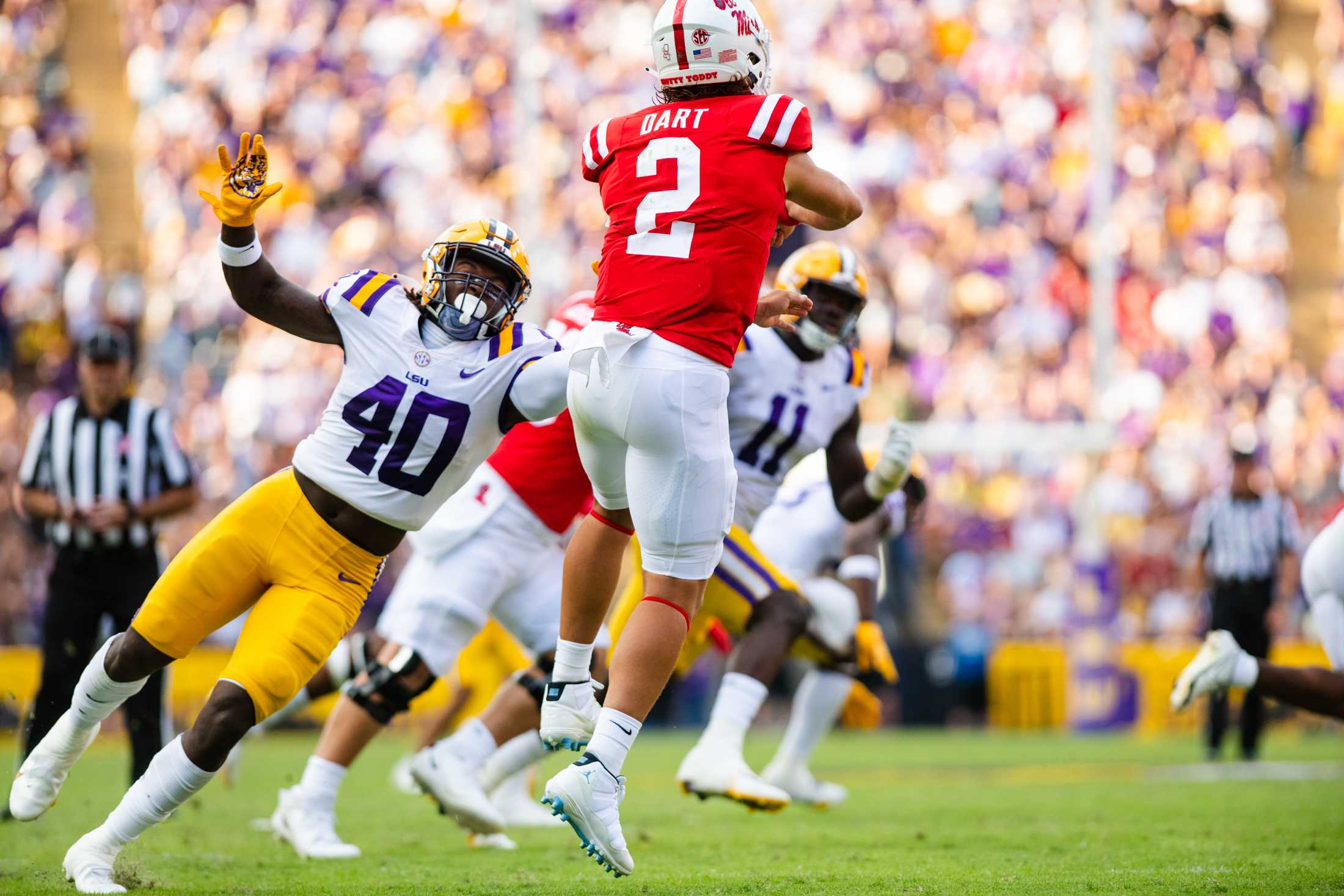 PHOTOS: Football defeats Ole Miss 45-20 in Homecoming game