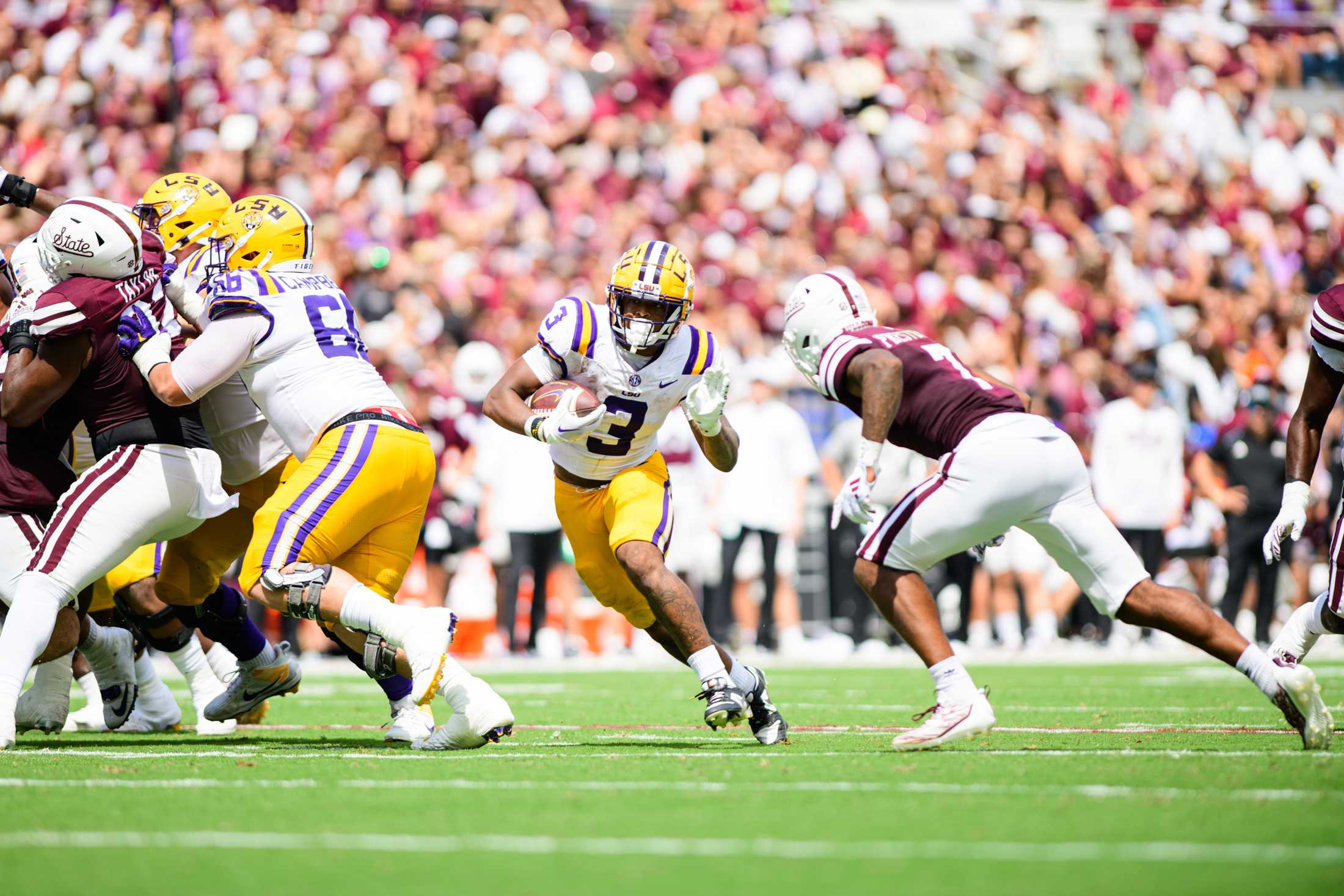 PHOTOS: LSU football defeats Mississippi State 41-14