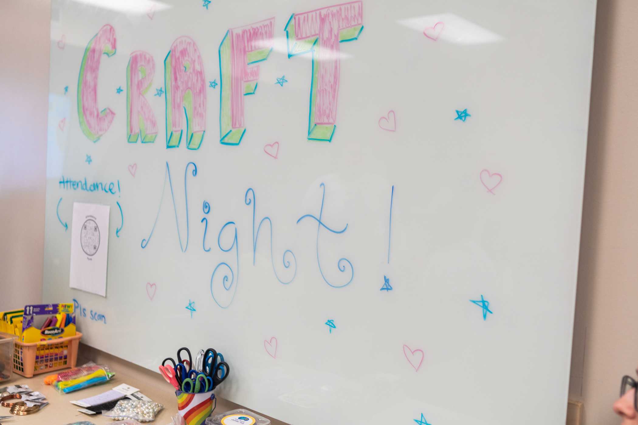 PHOTOS: LSU Feminists in Action holds craft night