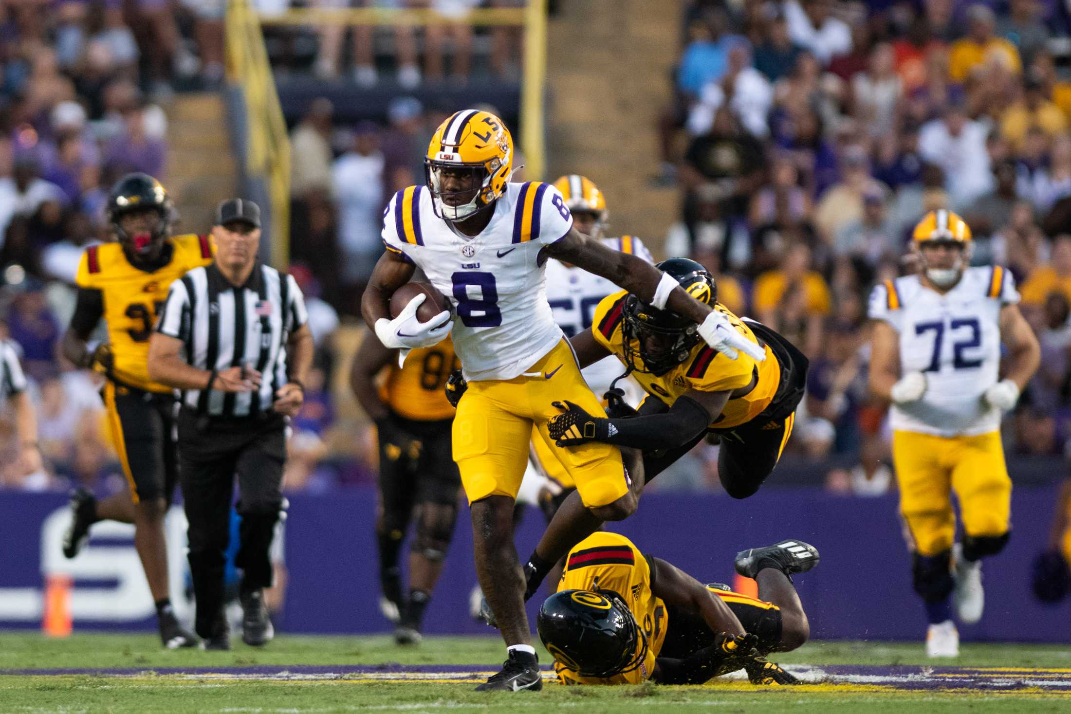 PHOTOS: LSU football defeats Grambling State 72-10 in home opener