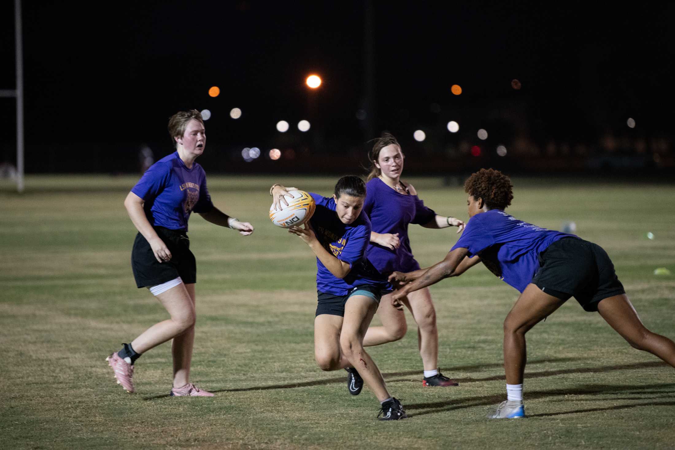 PHOTOS: LSU women's rugby holds practice at UREC Fields