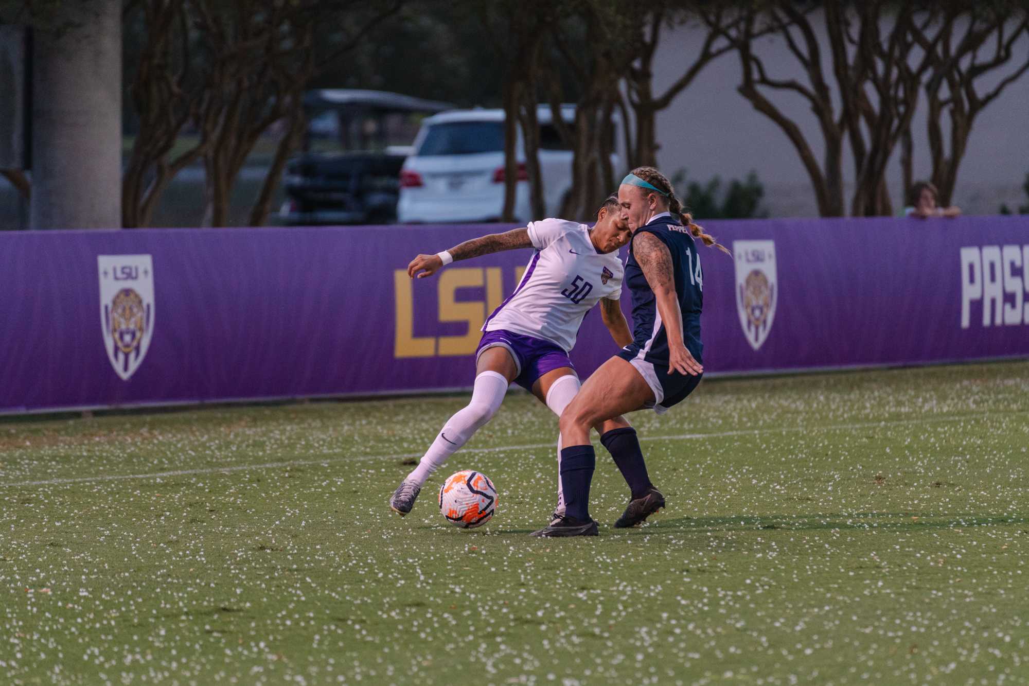 PHOTOS: LSU soccer ties Pepperdine 2-2 after weather delay