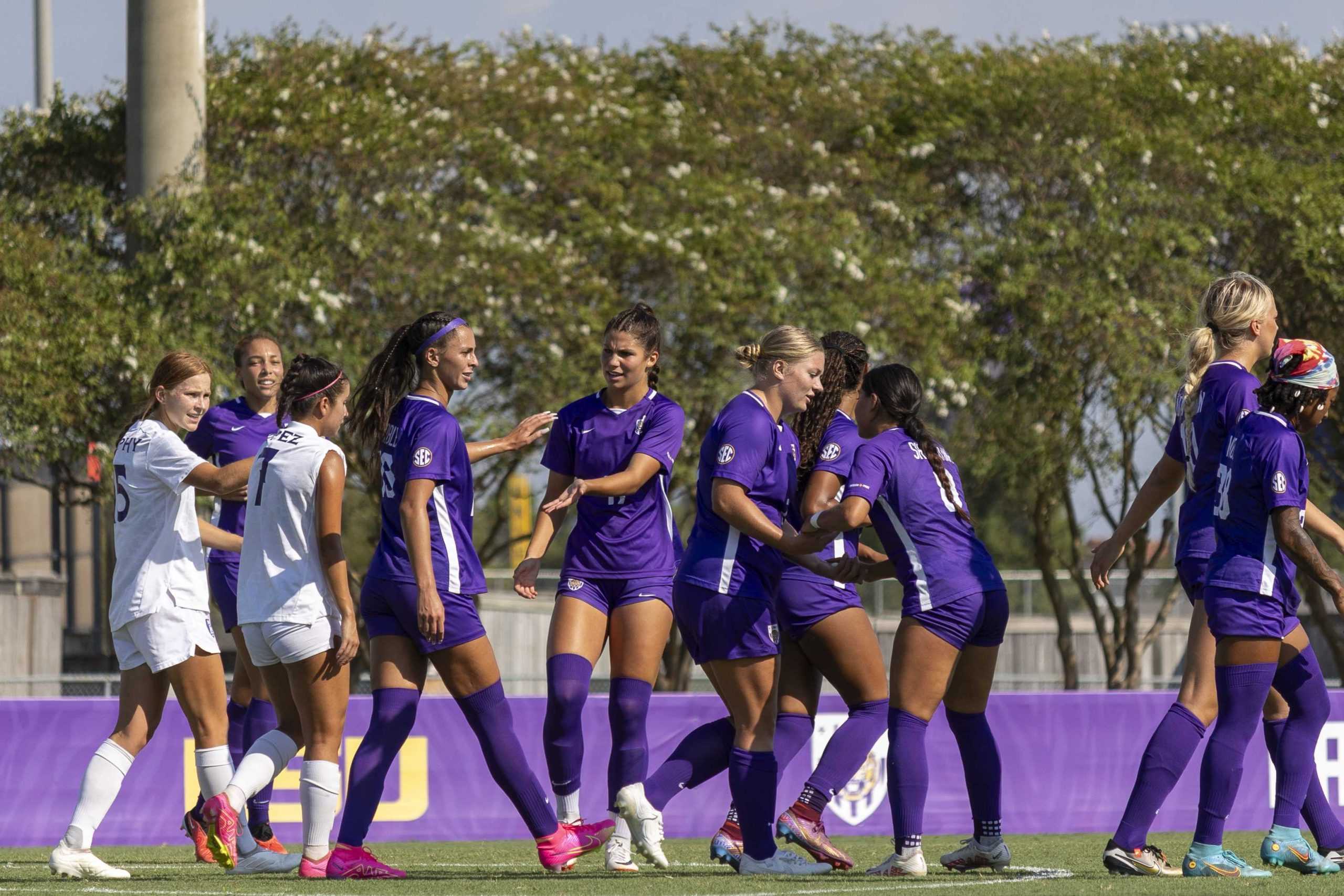 PHOTOS: LSU soccer defeats Northwestern State 2-1