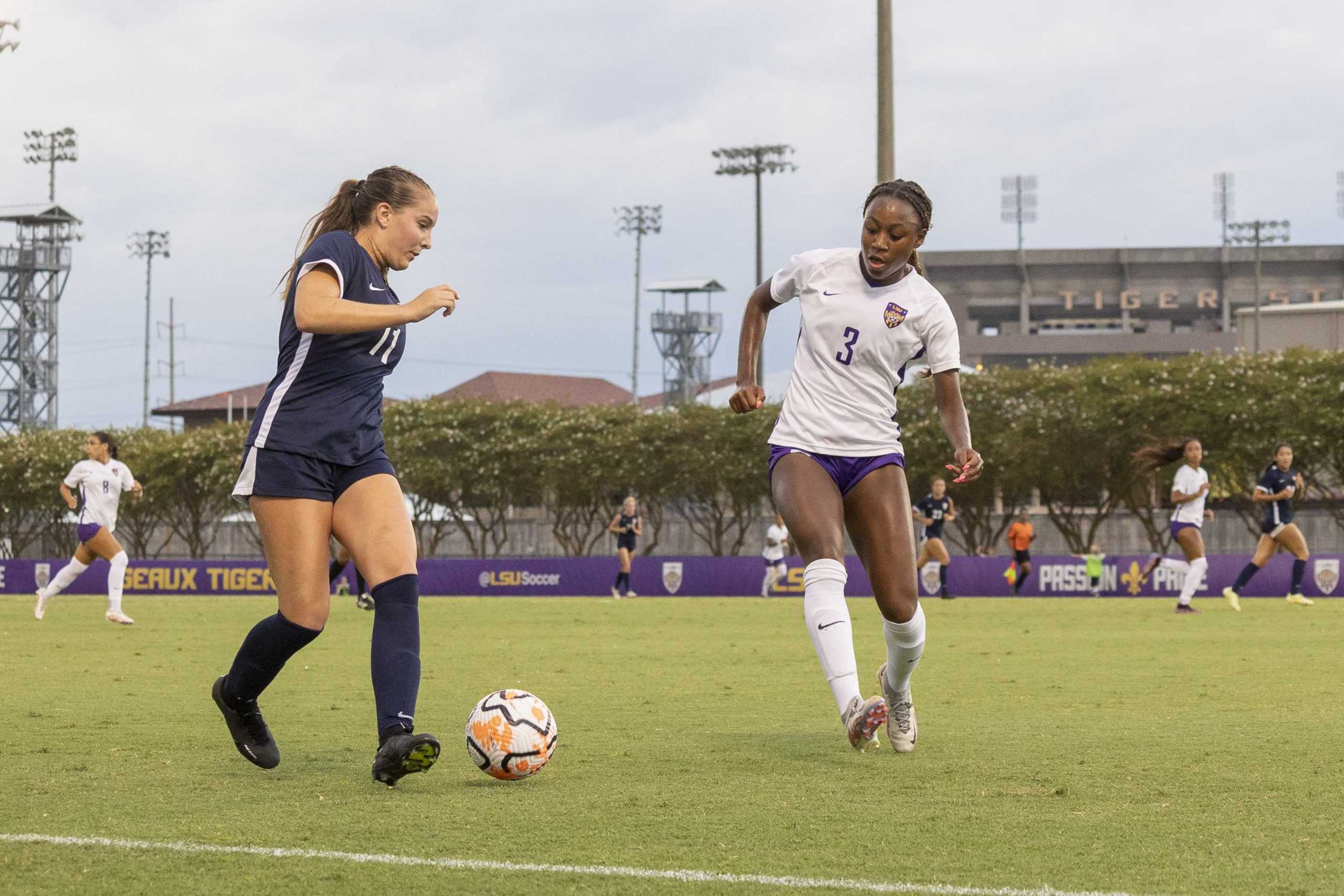 PHOTOS: LSU soccer ties Pepperdine 2-2 after weather delay