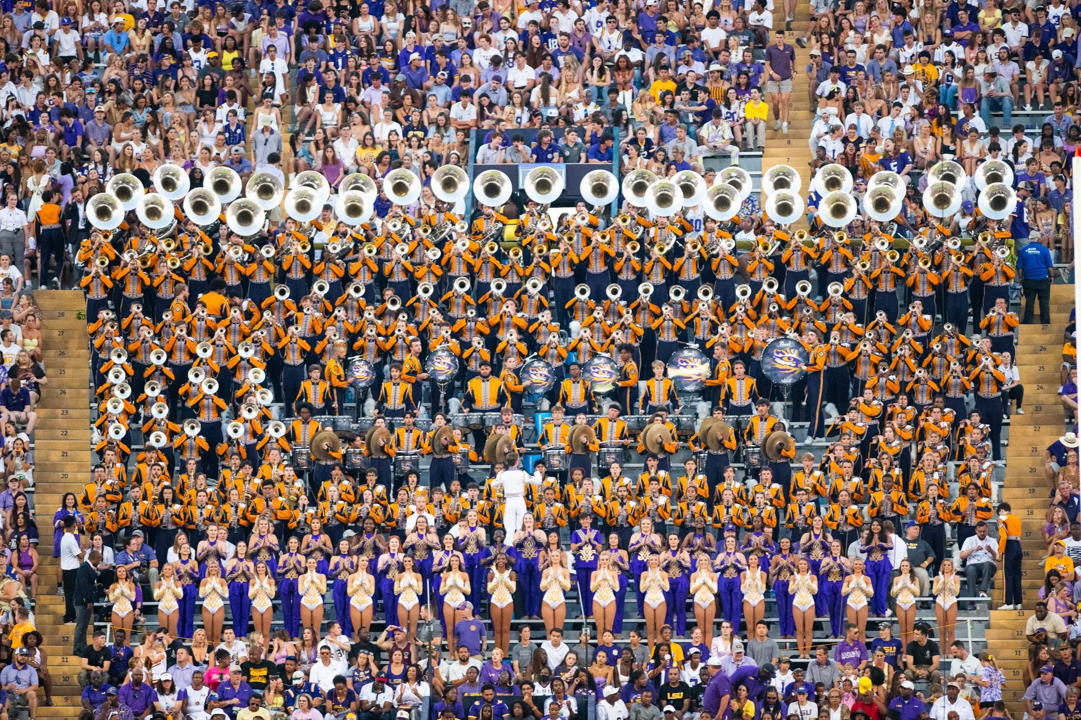 PHOTOS: LSU football defeats Grambling State 72-10 in home opener