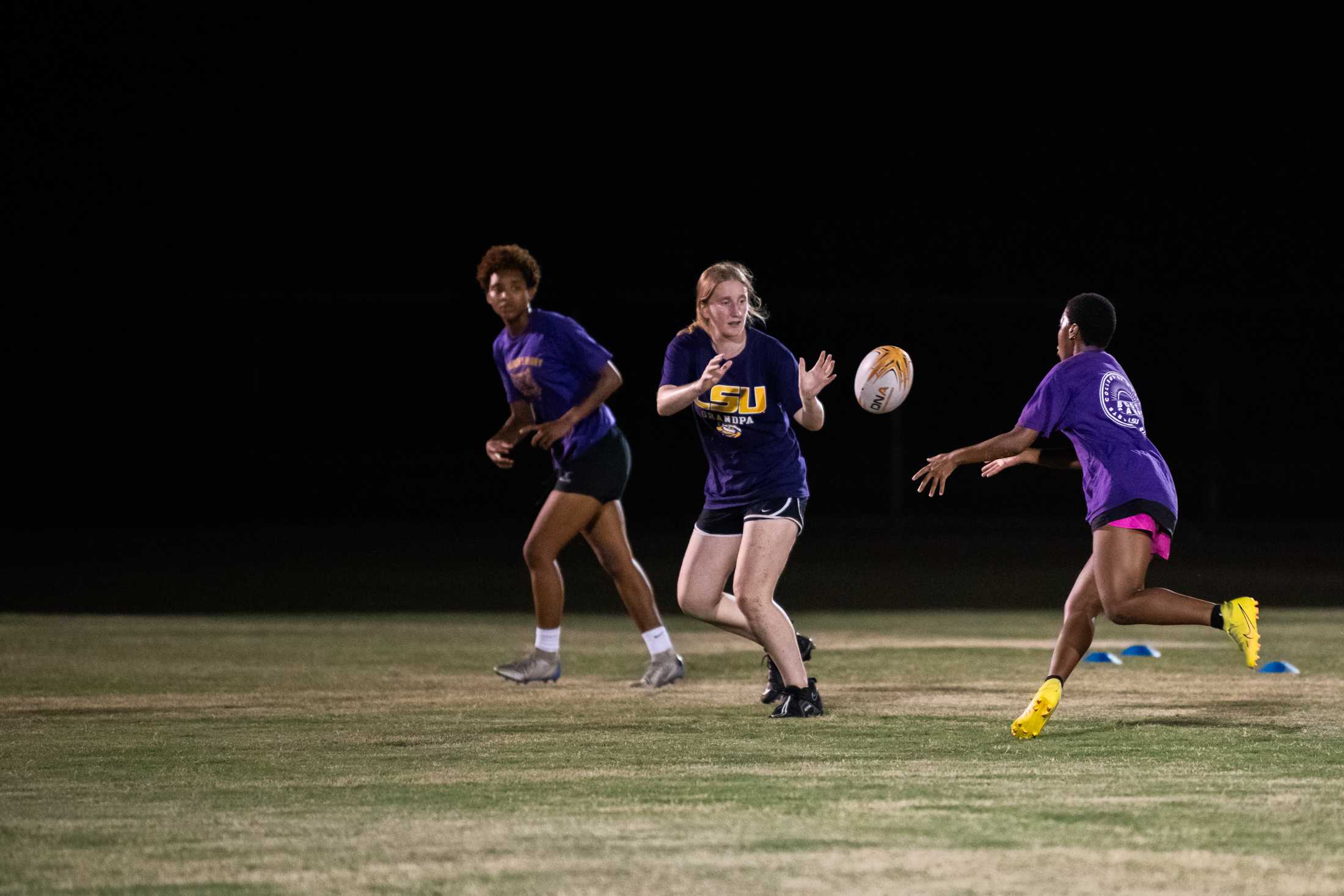 PHOTOS: LSU women's rugby holds practice at UREC Fields