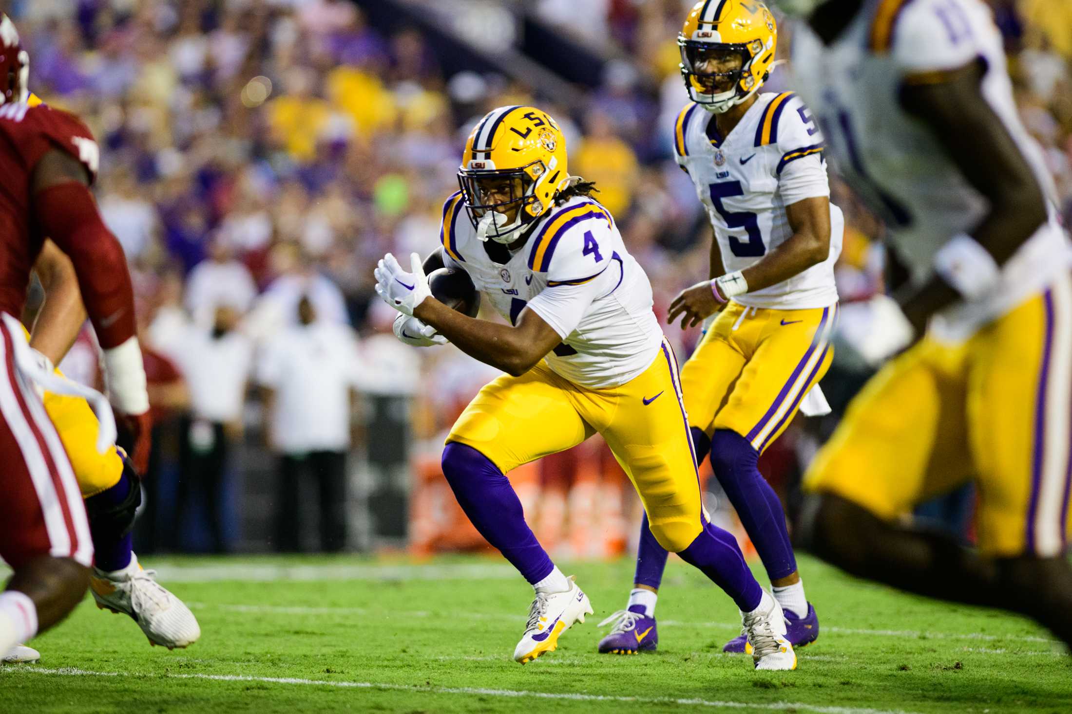 PHOTOS: LSU football defeats Arkansas 34-31