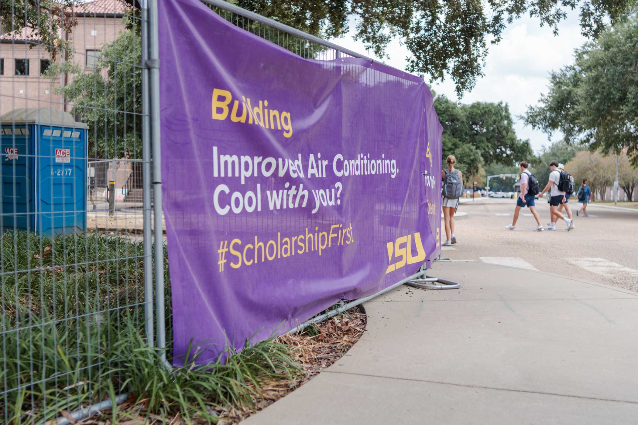 PHOTOS: Campus Update: Construction continues at LSU