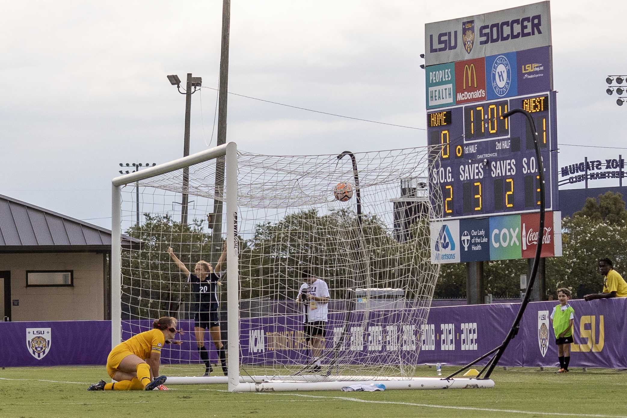 PHOTOS: LSU soccer ties Pepperdine 2-2 after weather delay