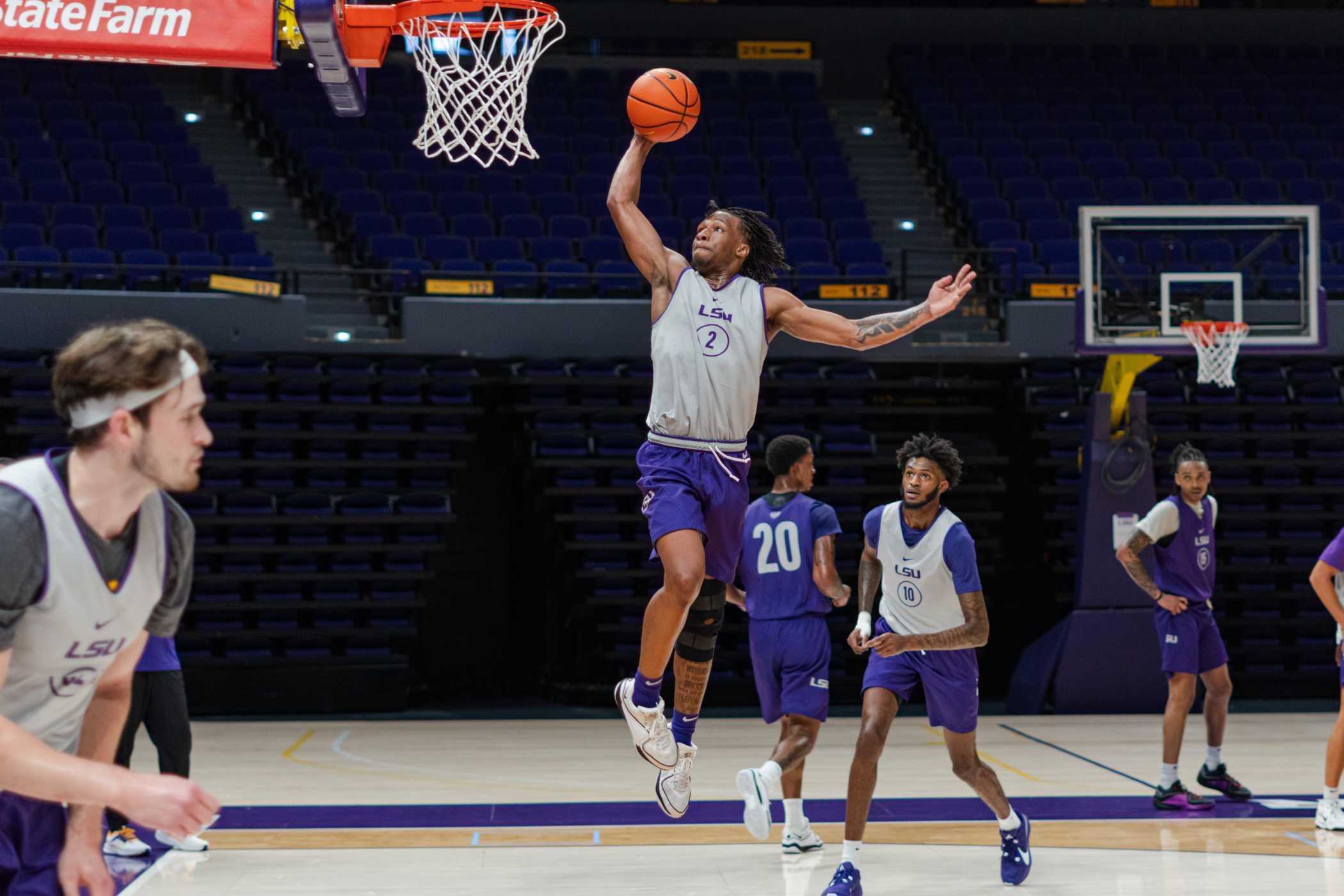 PHOTOS: LSU men's basketball holds first practice