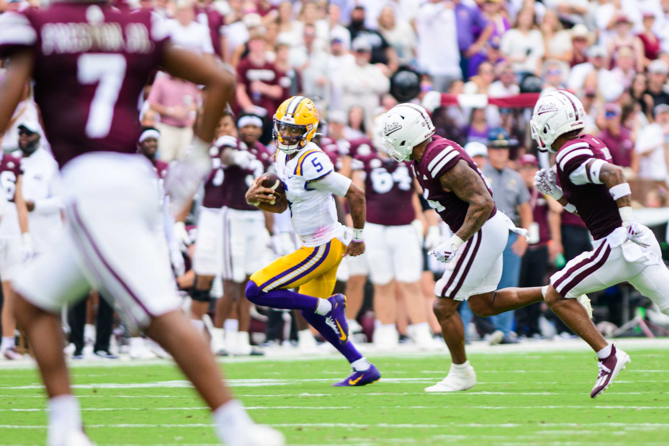 PHOTOS: LSU football defeats Mississippi State 41-14