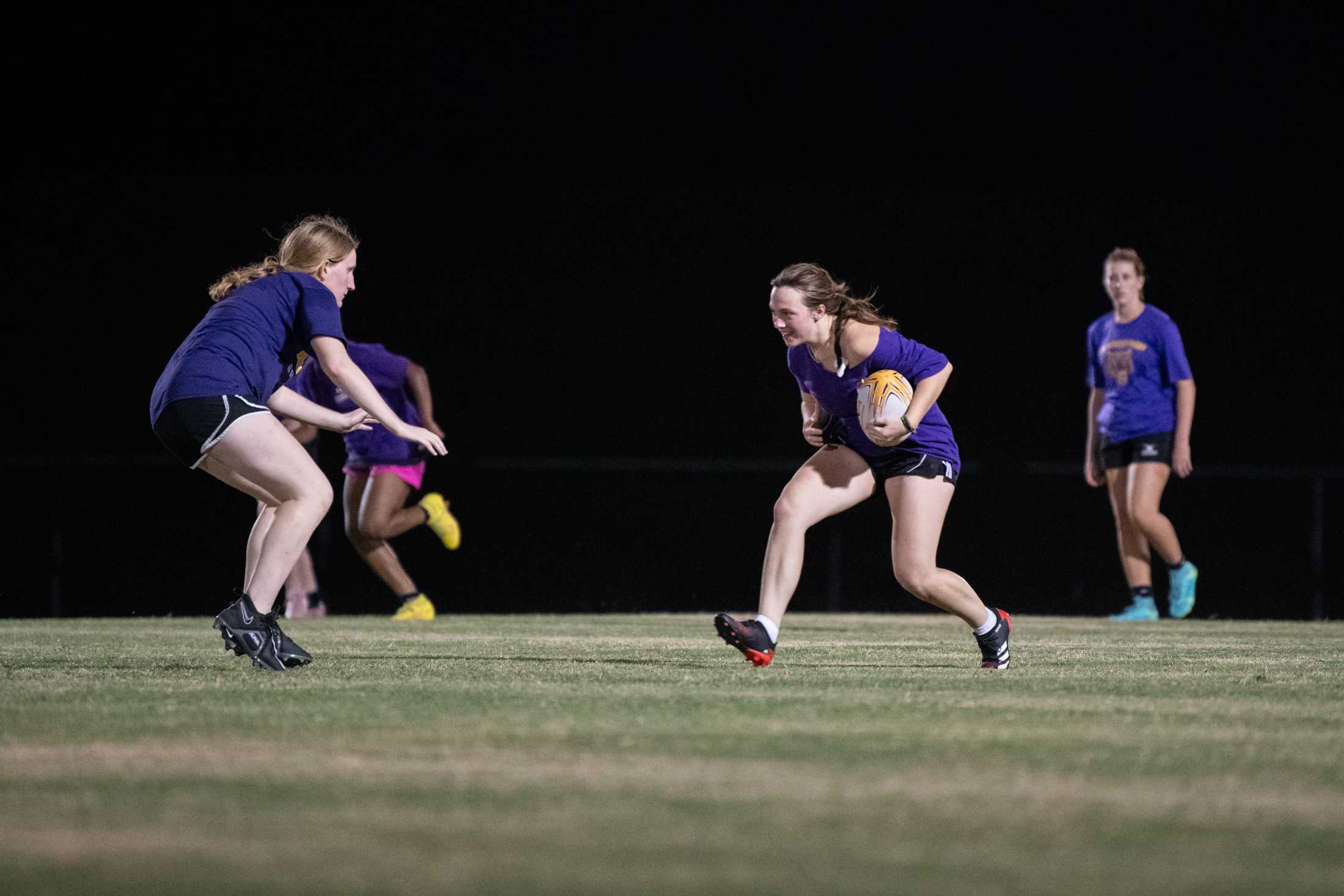 PHOTOS: LSU women's rugby holds practice at UREC Fields