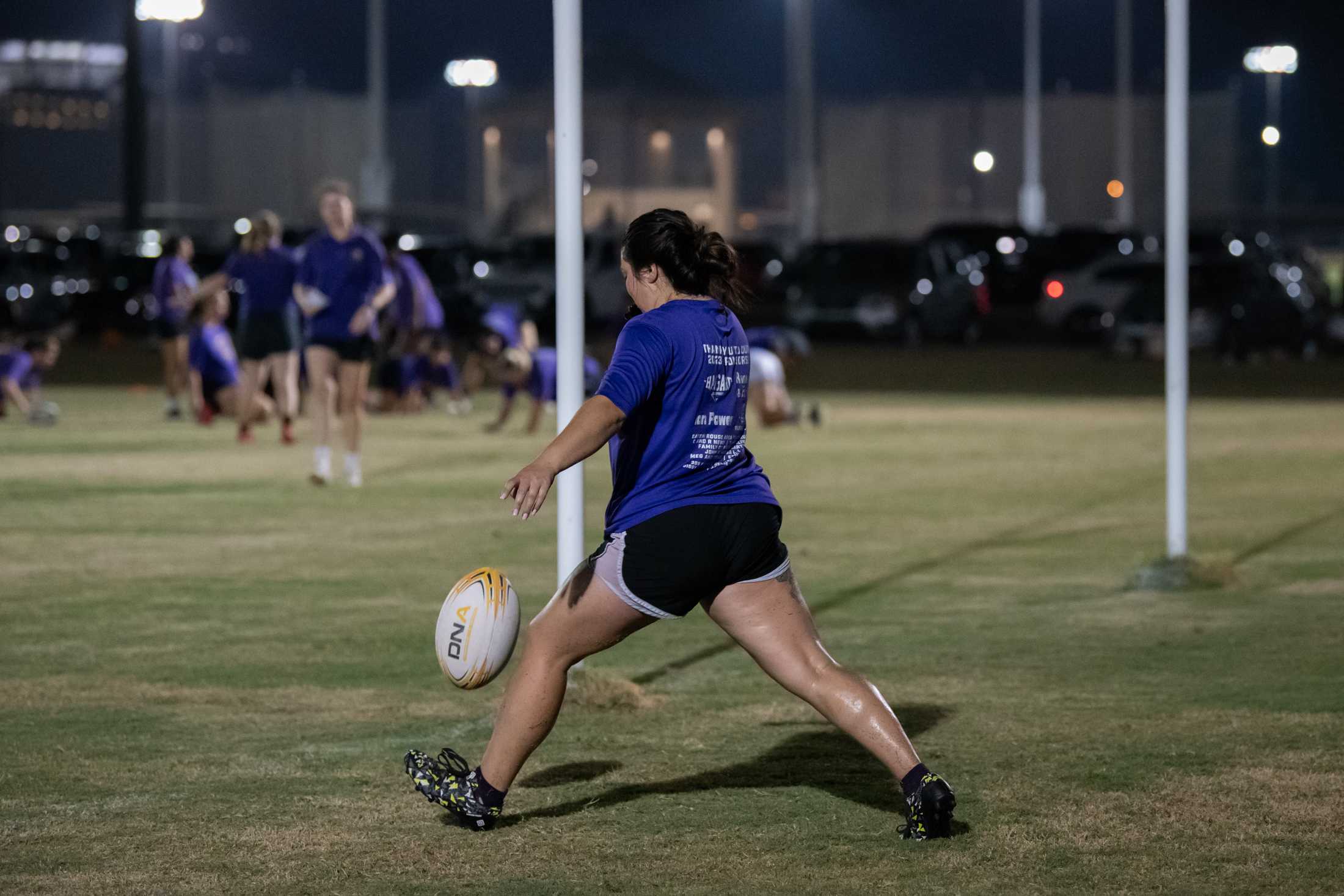 PHOTOS: LSU women's rugby holds practice at UREC Fields