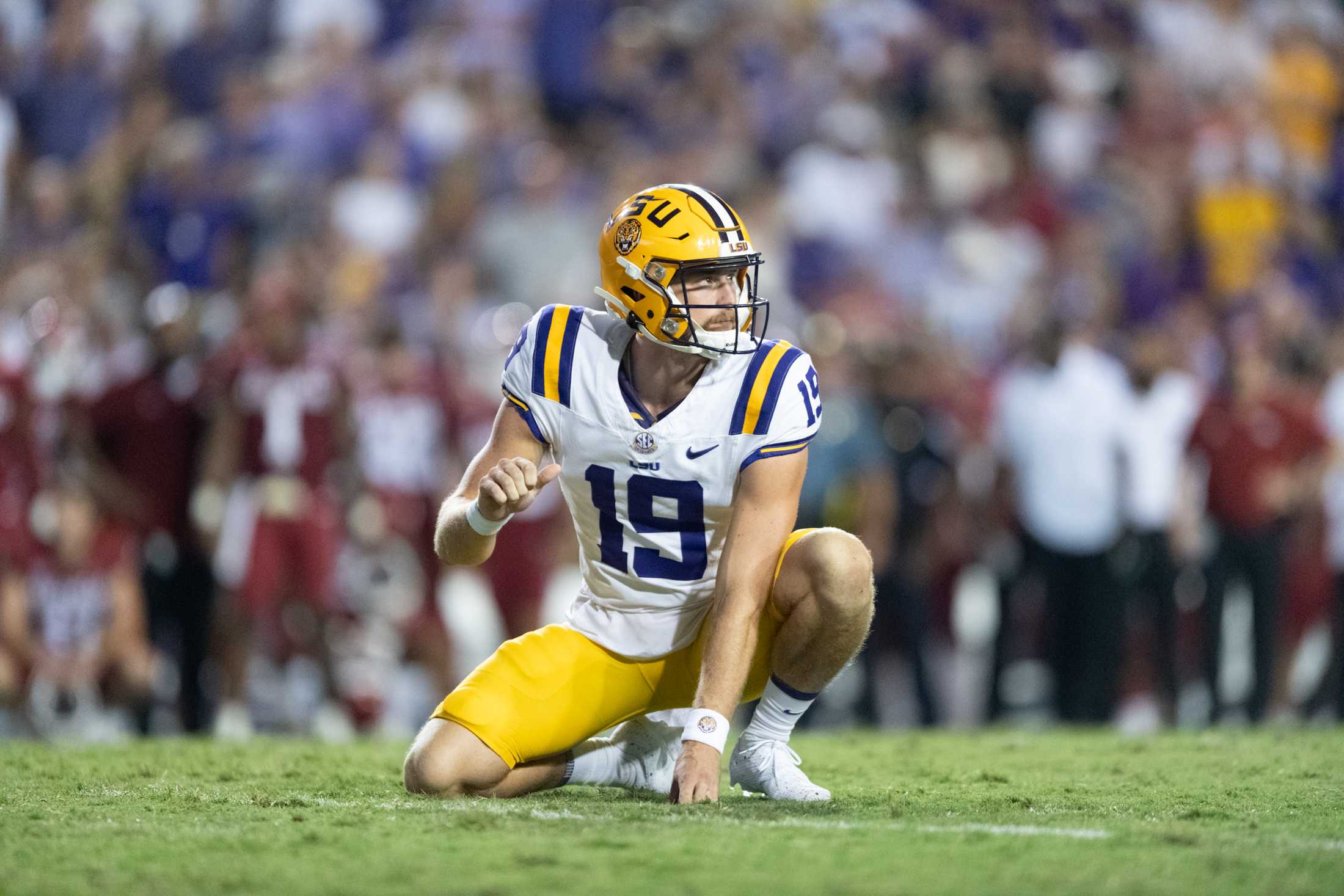 PHOTOS: LSU football defeats Arkansas 34-31