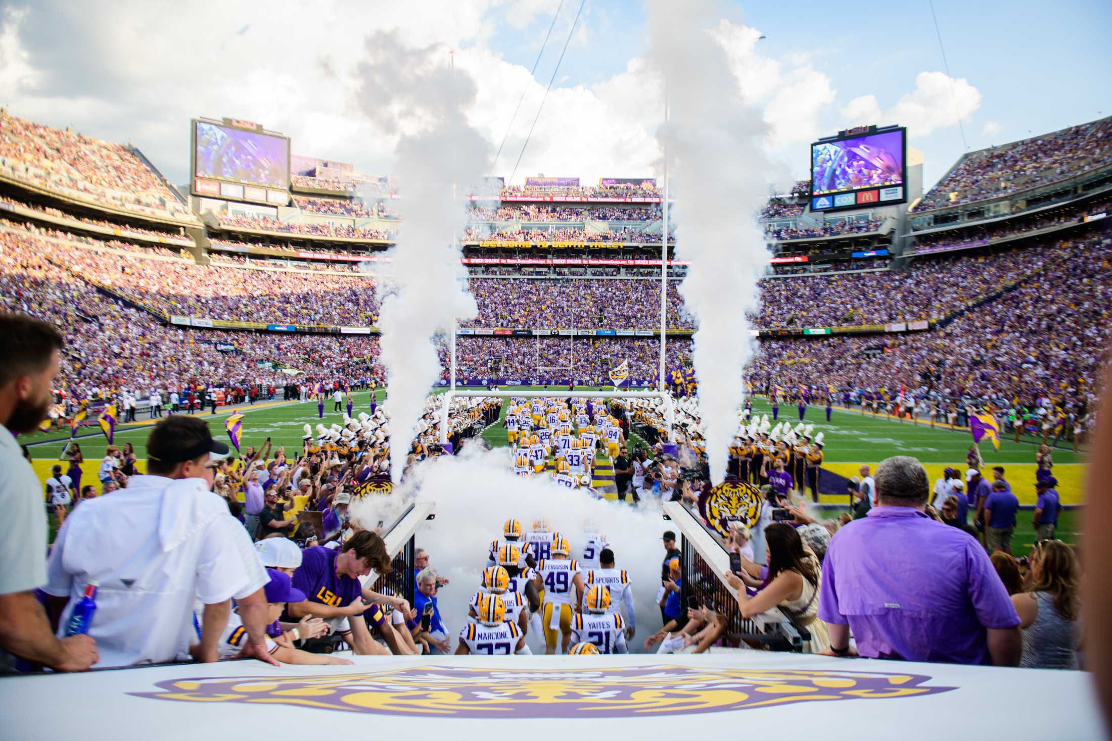 PHOTOS: LSU football defeats Arkansas 34-31