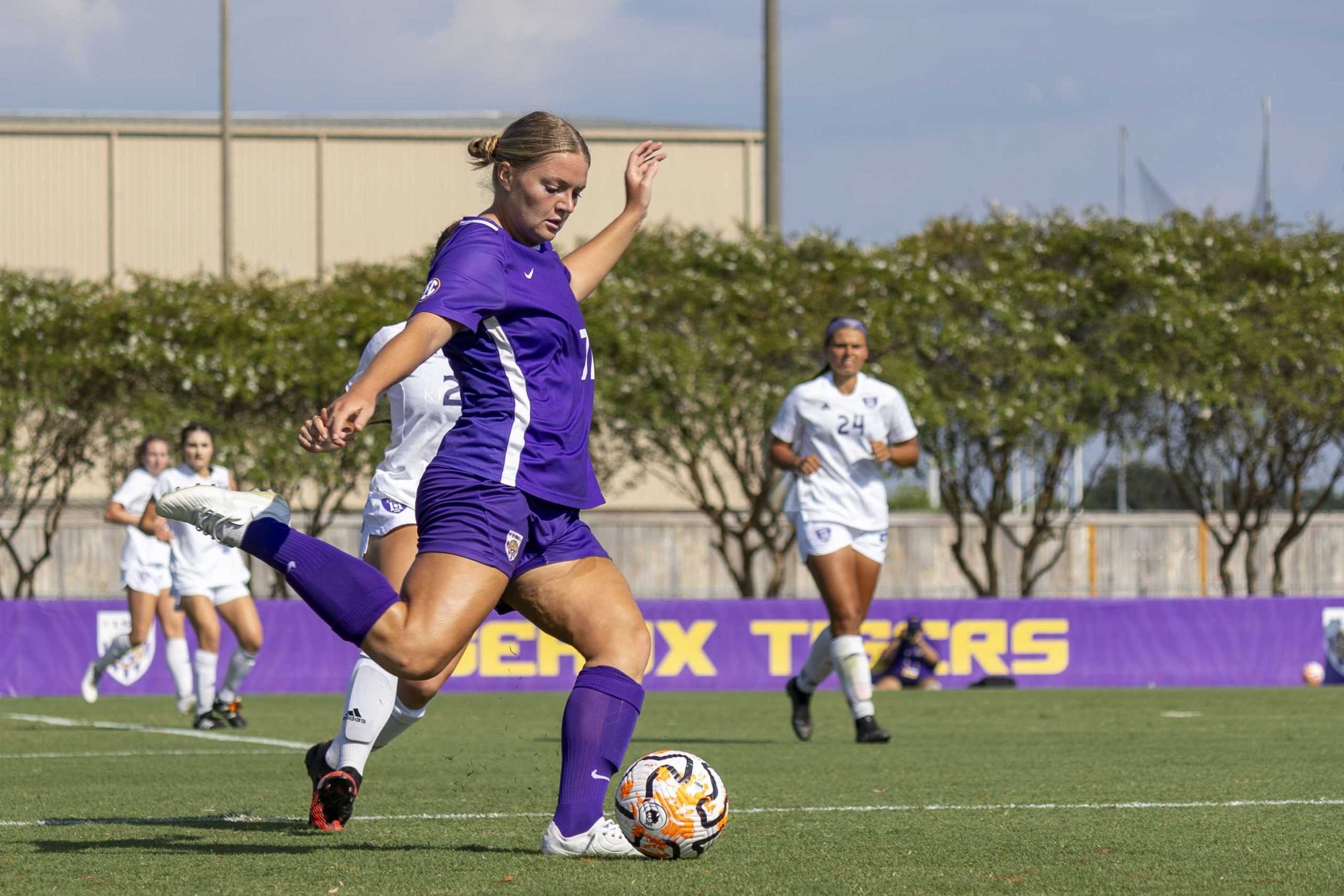 PHOTOS: LSU soccer defeats Northwestern State 2-1