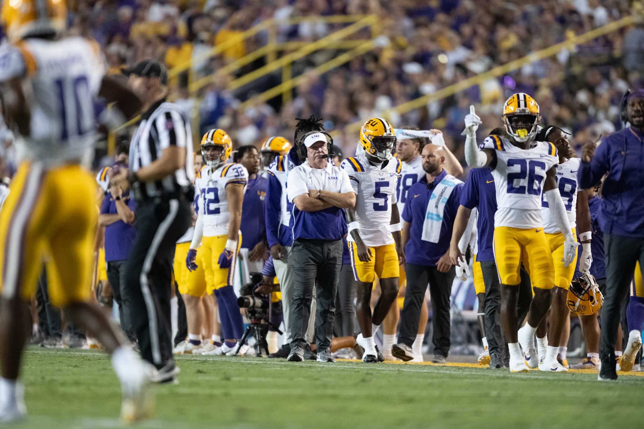 PHOTOS: LSU football defeats Arkansas 34-31