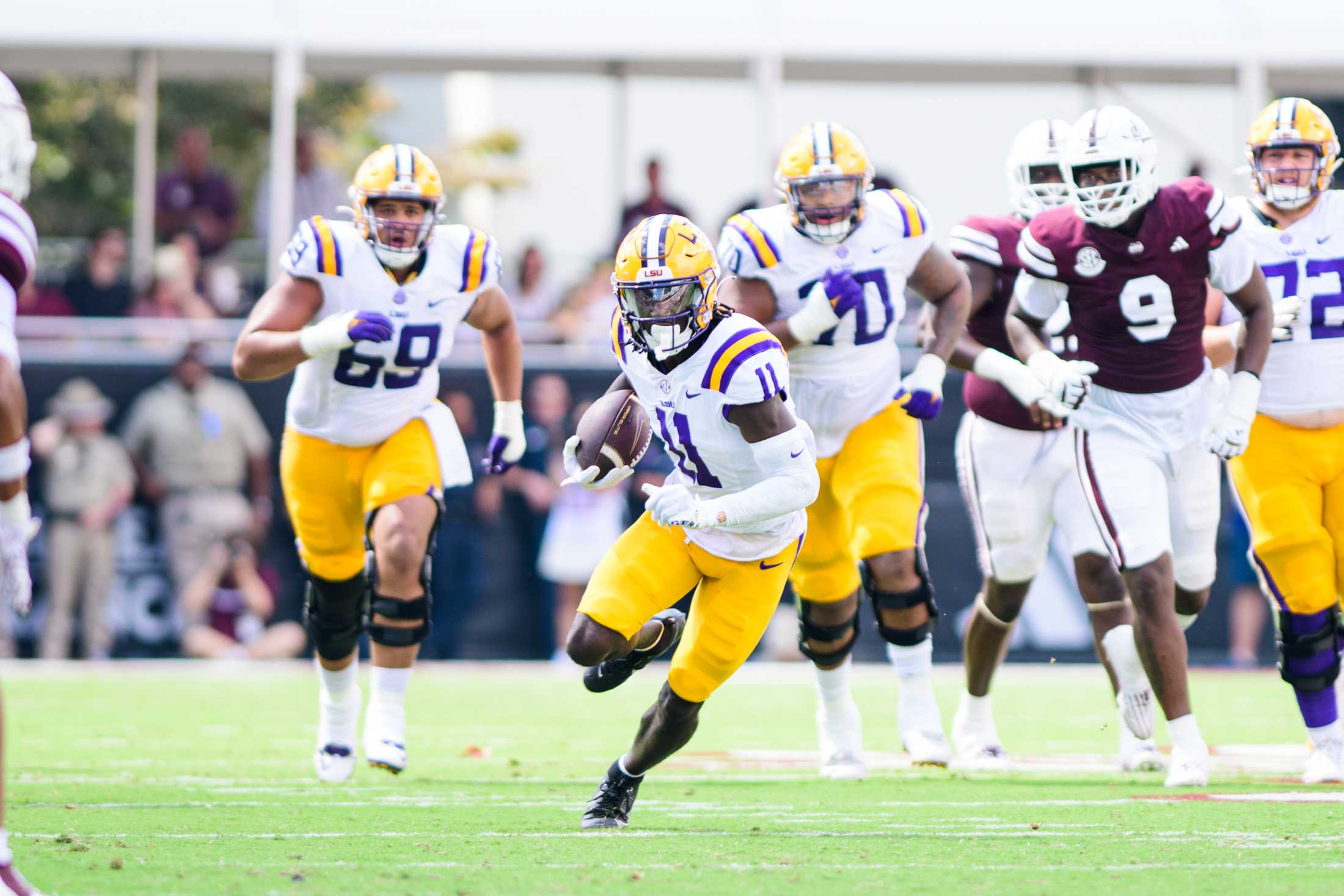 PHOTOS: LSU football defeats Mississippi State 41-14