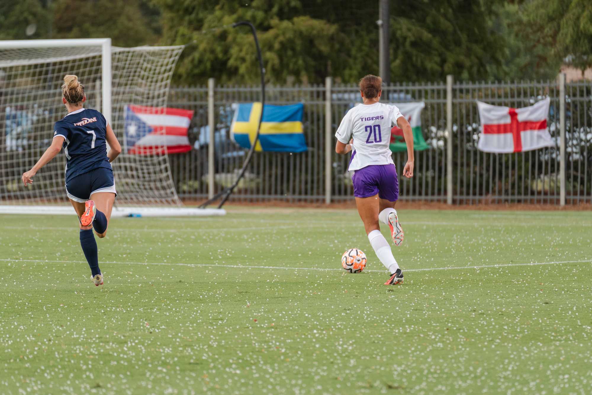 PHOTOS: LSU soccer ties Pepperdine 2-2 after weather delay