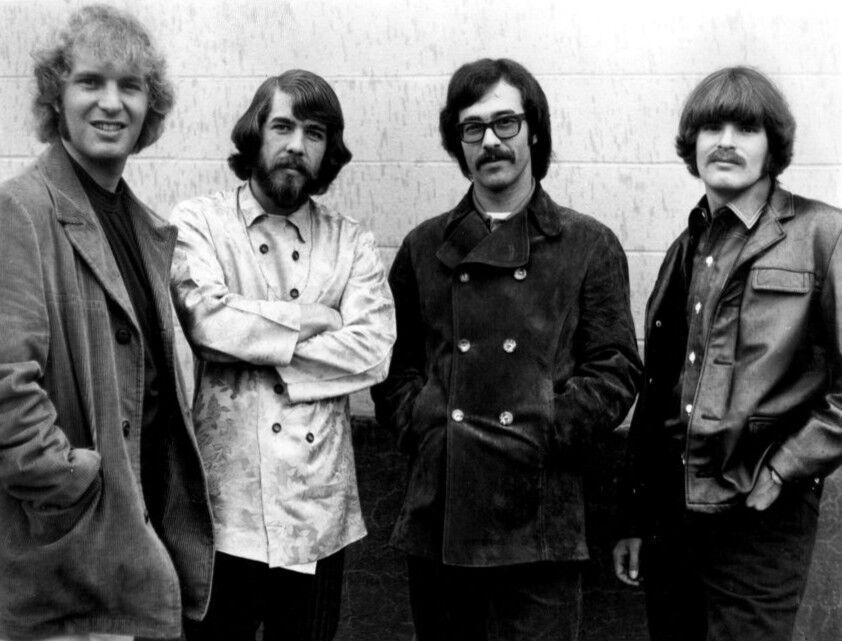 Creedence Clearwater Revival (1968) - L-R: Tom Fogerty, Doug Clifford, Stu Cook, John Fogerty