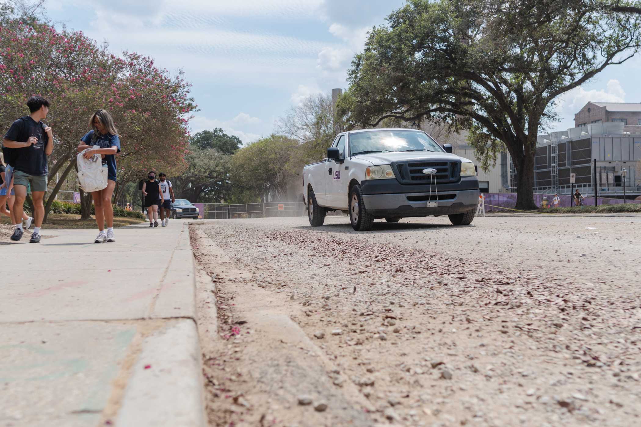 PHOTOS: Campus Update: Construction continues at LSU