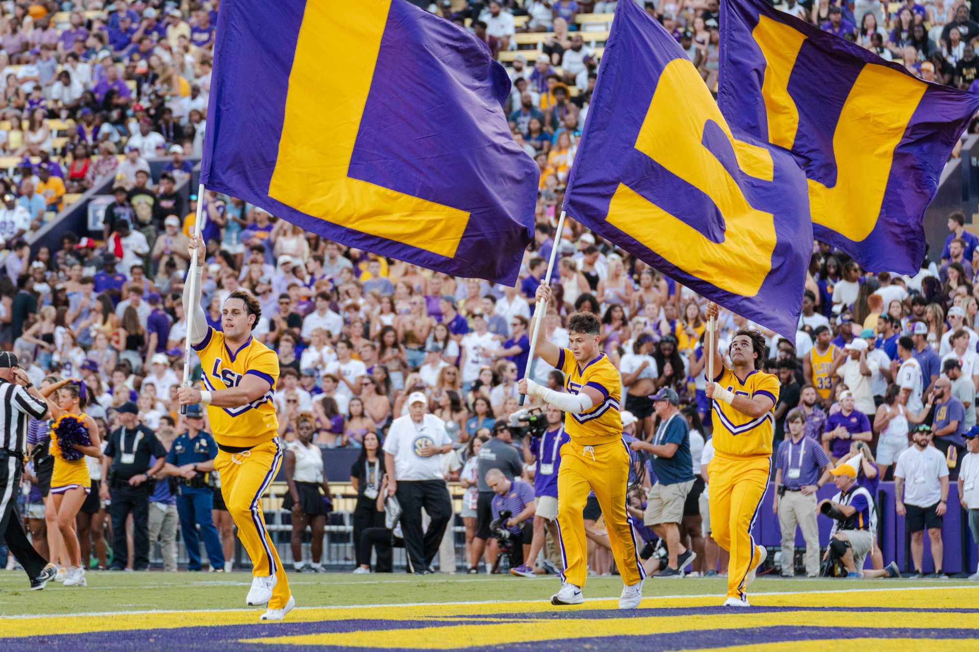 PHOTOS: LSU football defeats Grambling State 72-10 in home opener