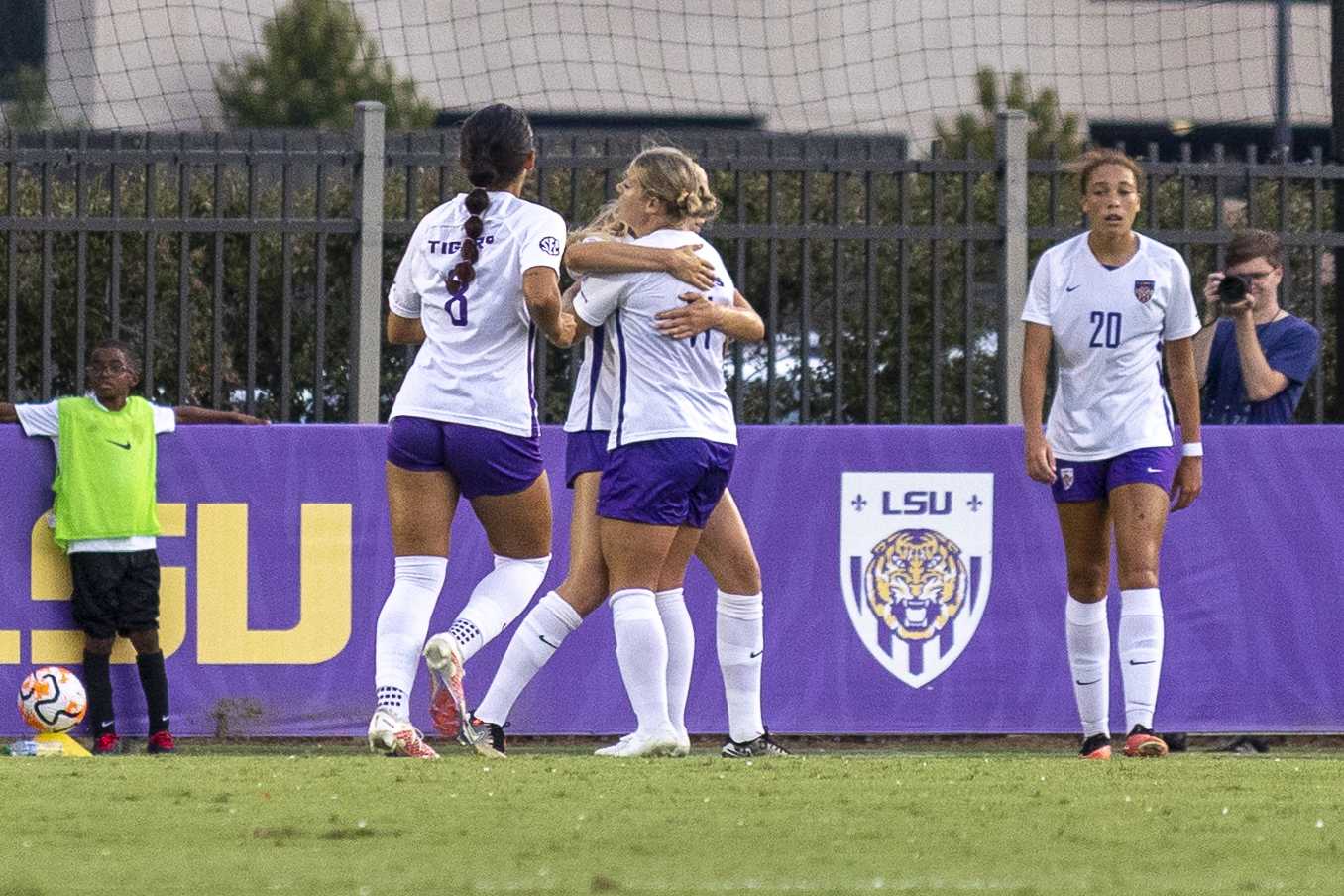 PHOTOS: LSU soccer ties Pepperdine 2-2 after weather delay