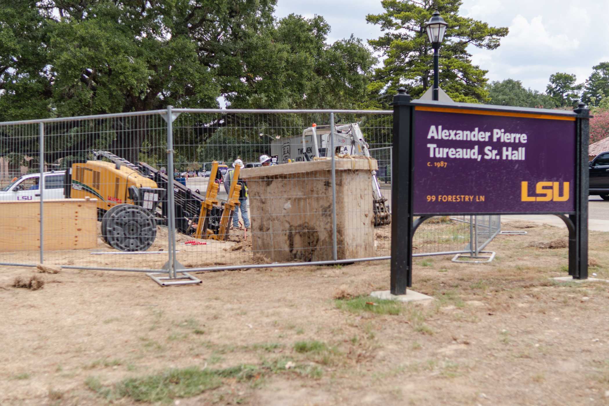 PHOTOS: Campus Update: Construction continues at LSU