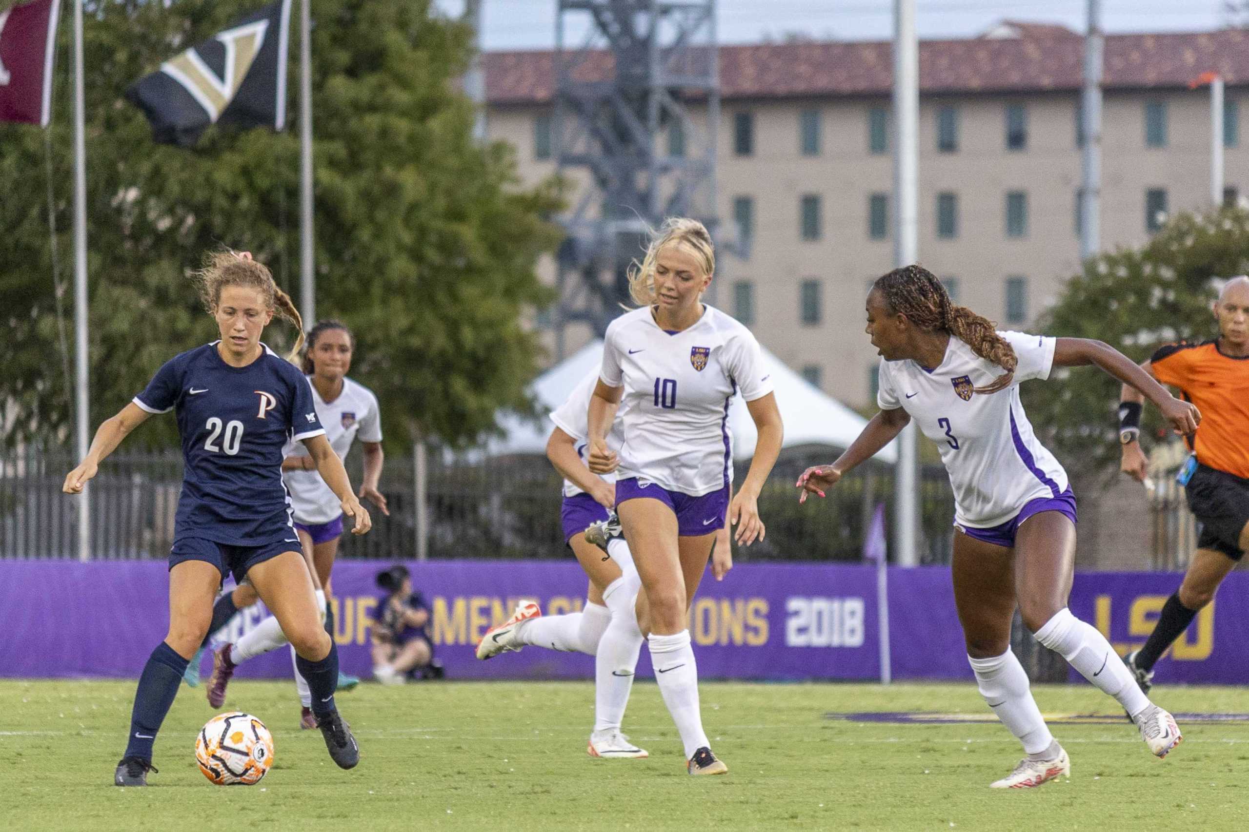 PHOTOS: LSU soccer ties Pepperdine 2-2 after weather delay