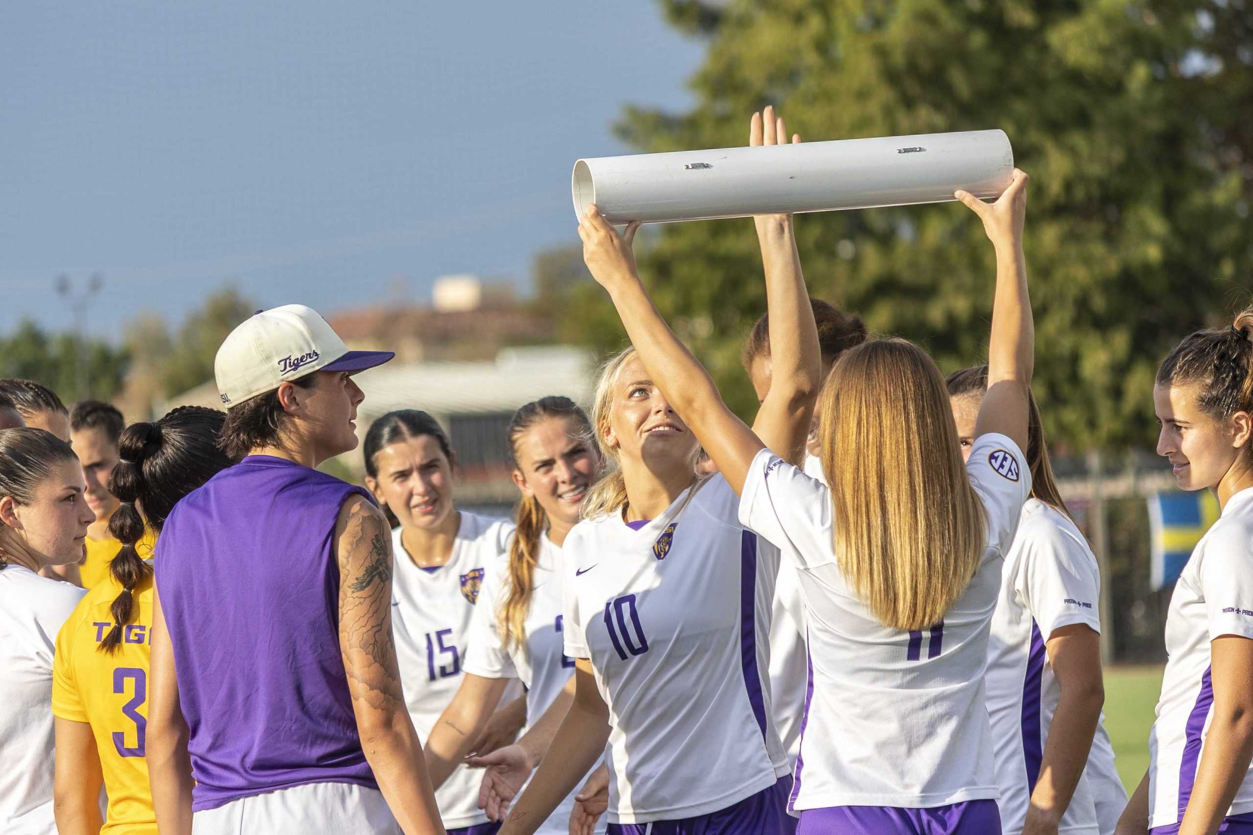 PHOTOS: LSU soccer ties Pepperdine 2-2 after weather delay