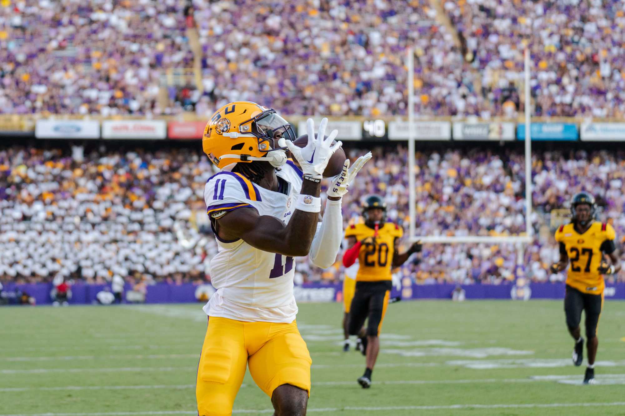 PHOTOS: LSU football defeats Grambling State 72-10 in home opener