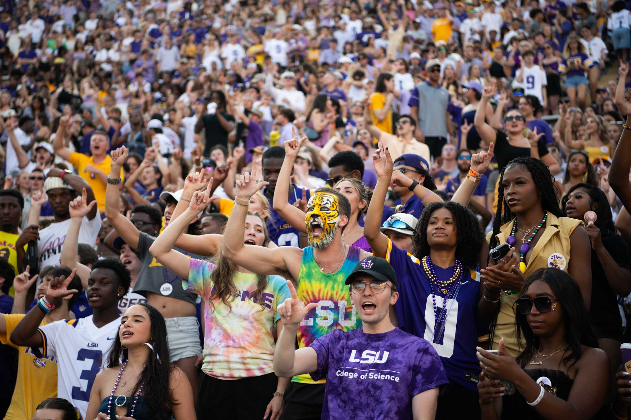 PHOTOS: LSU football defeats Grambling State 72-10 in home opener