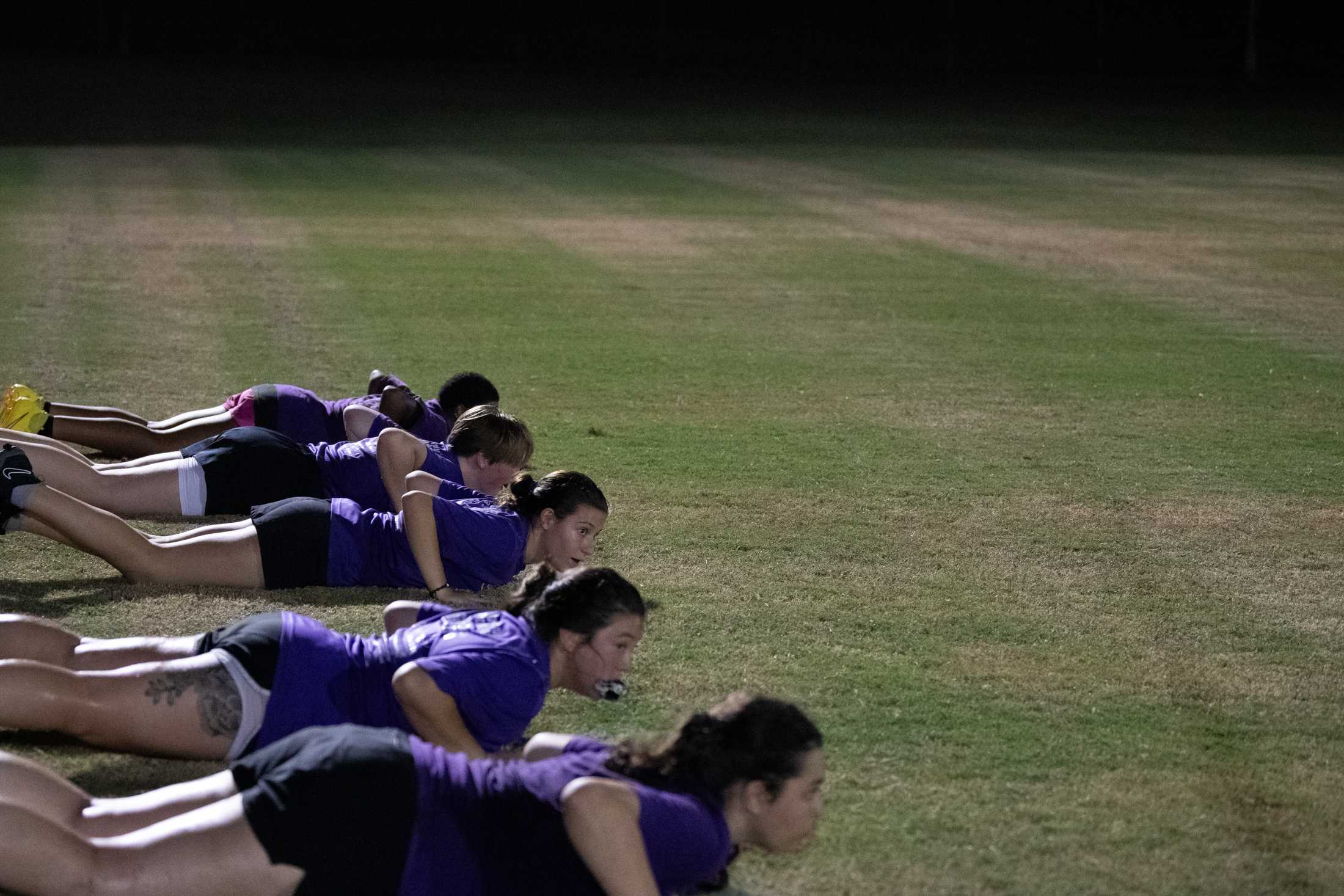 PHOTOS: LSU women's rugby holds practice at UREC Fields