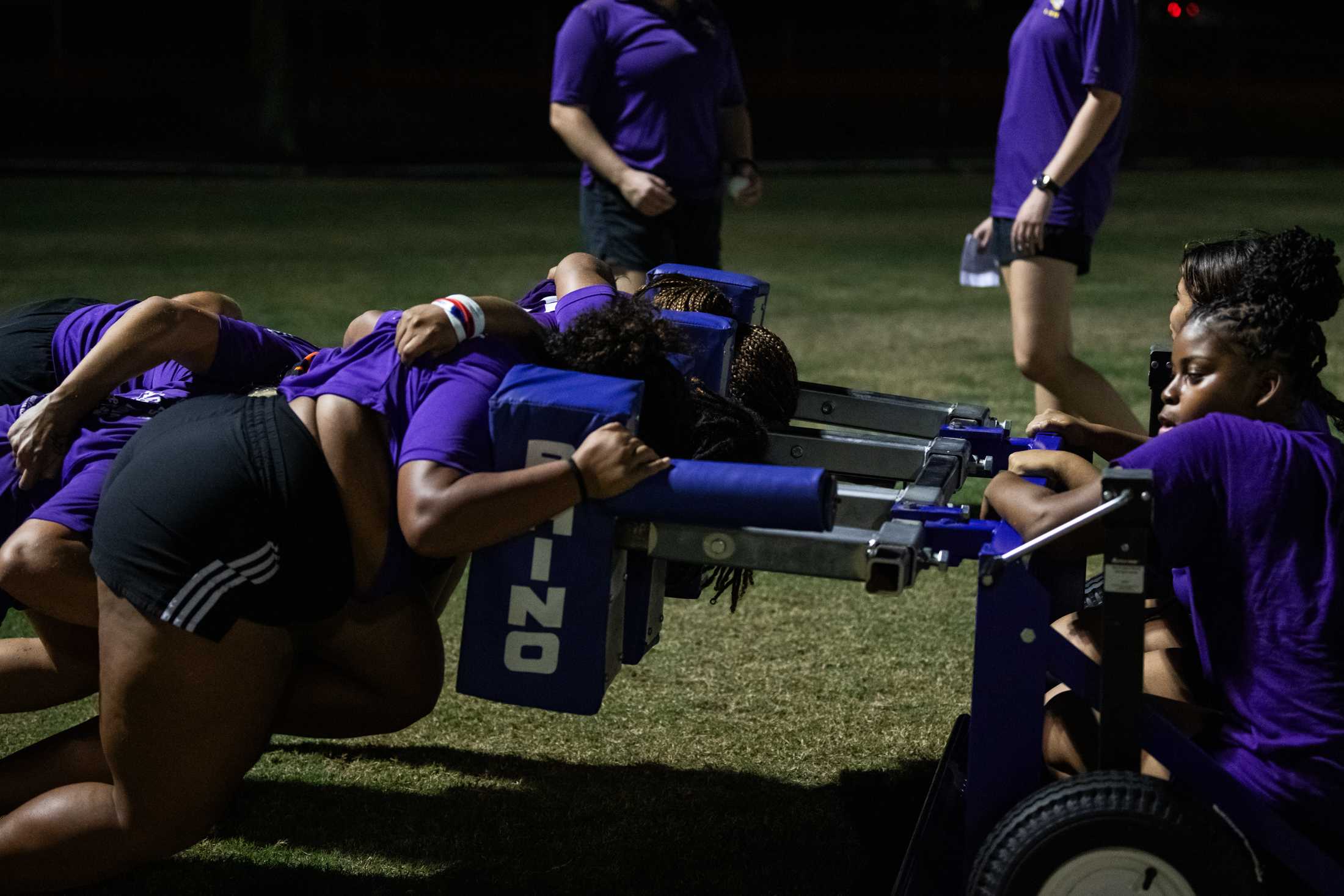 PHOTOS: LSU women's rugby holds practice at UREC Fields