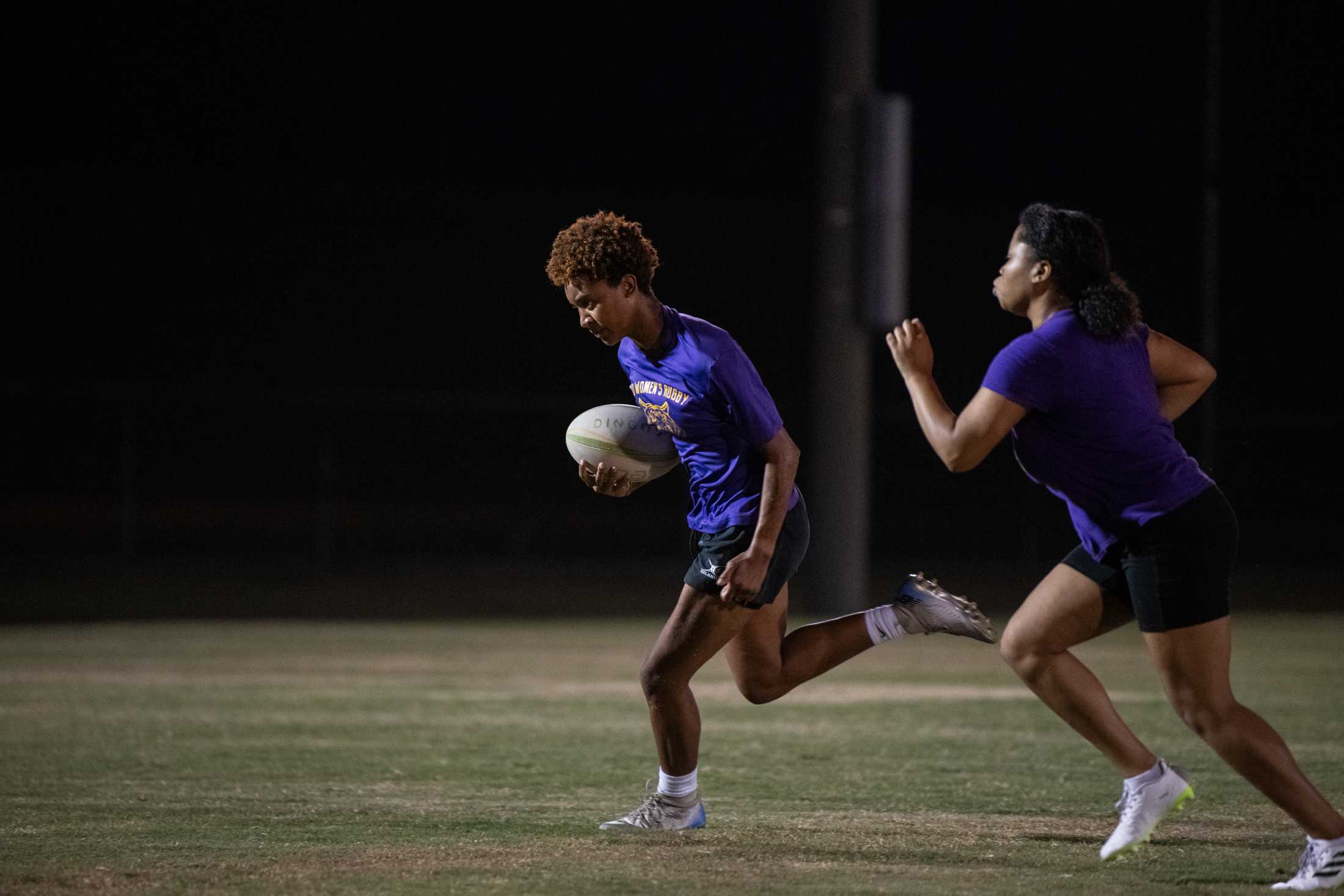 PHOTOS: LSU women's rugby holds practice at UREC Fields