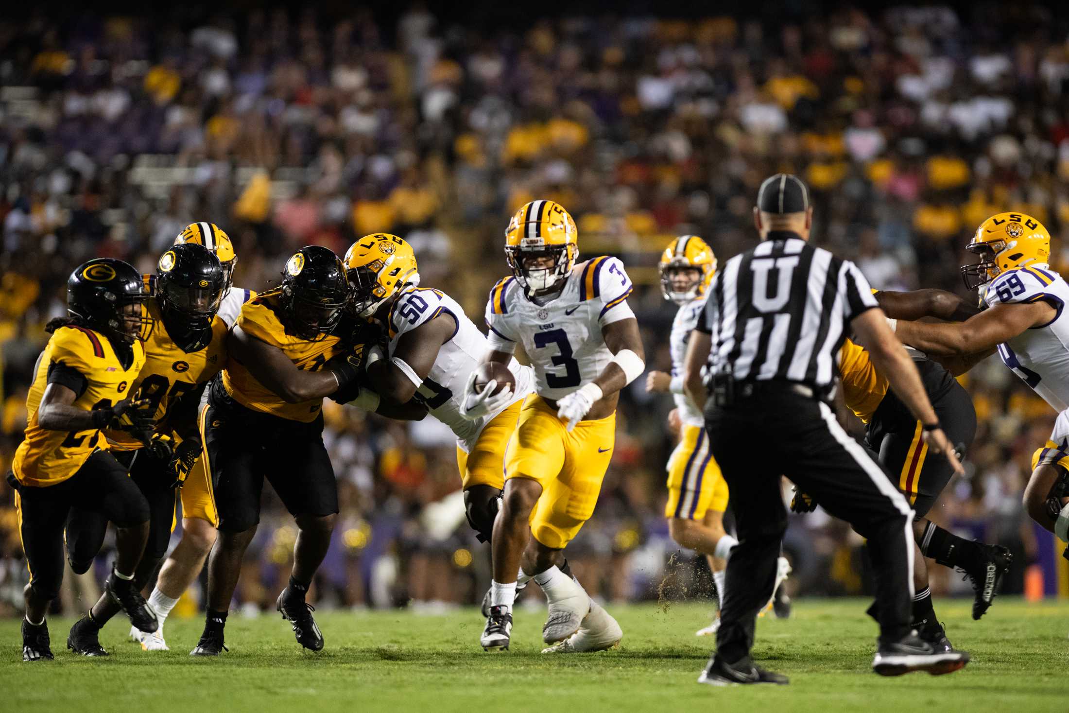 PHOTOS: LSU football defeats Grambling State 72-10 in home opener