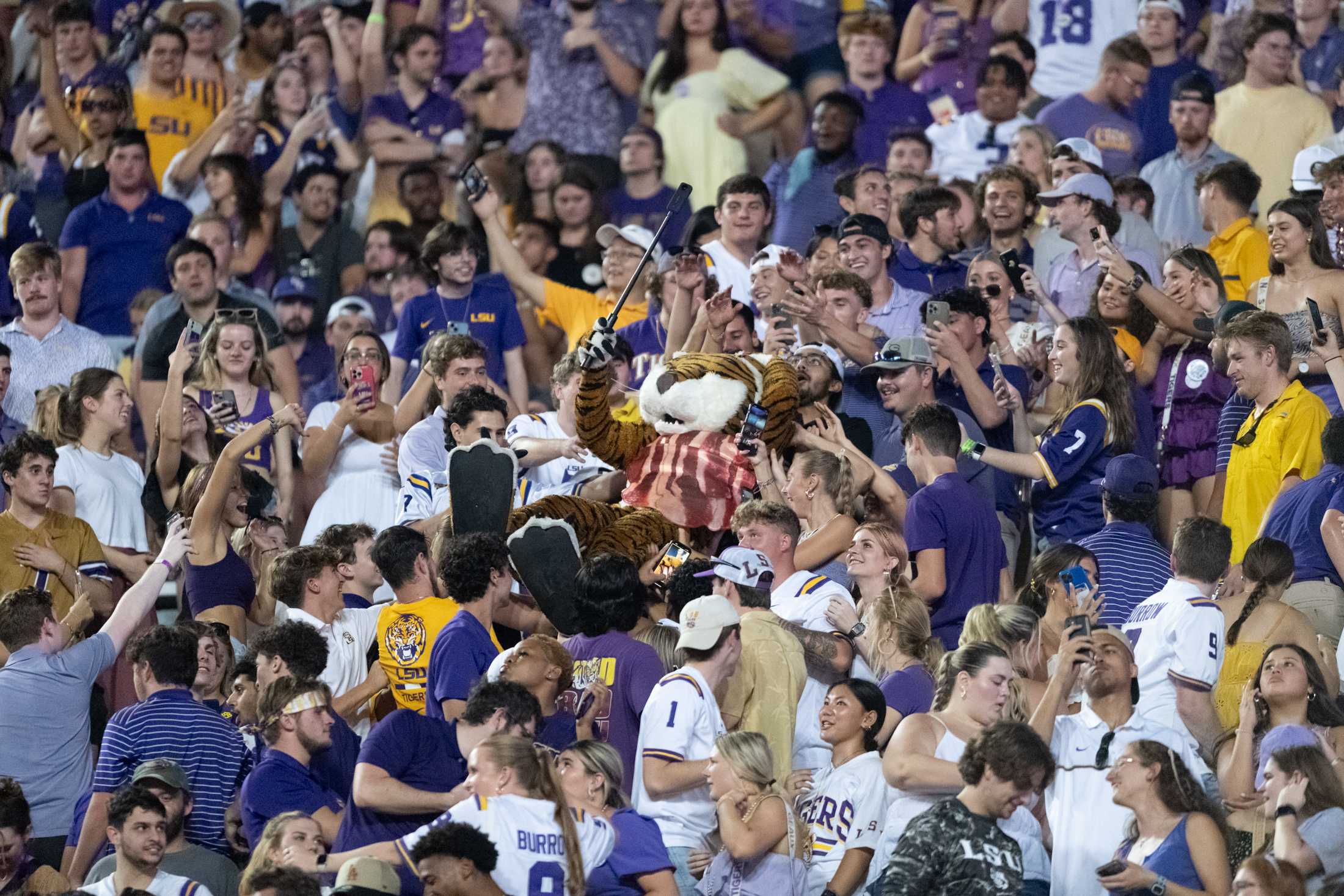 PHOTOS: LSU football defeats Arkansas 34-31